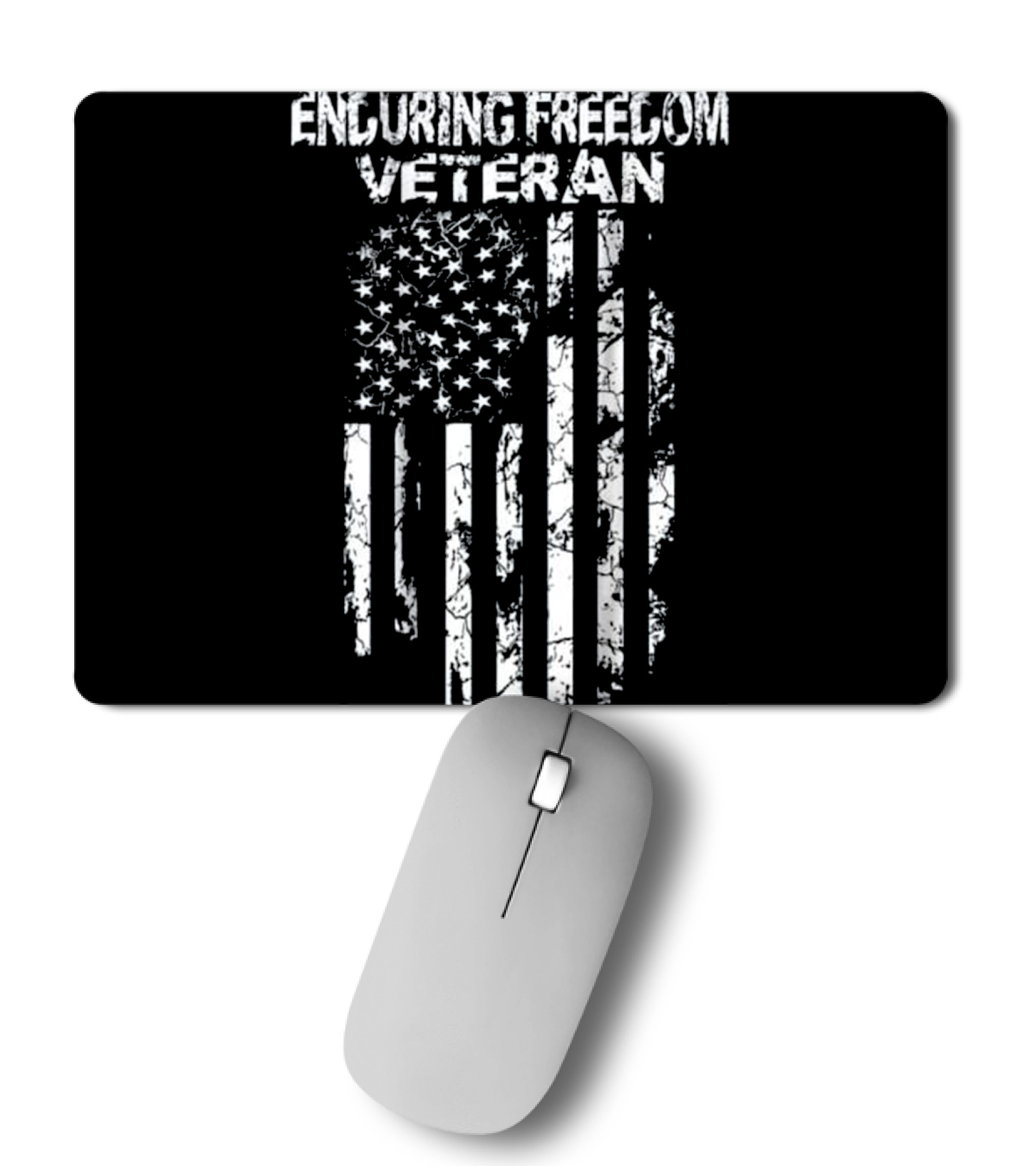 Military Veteran T s for Men - Enduri Mousepad