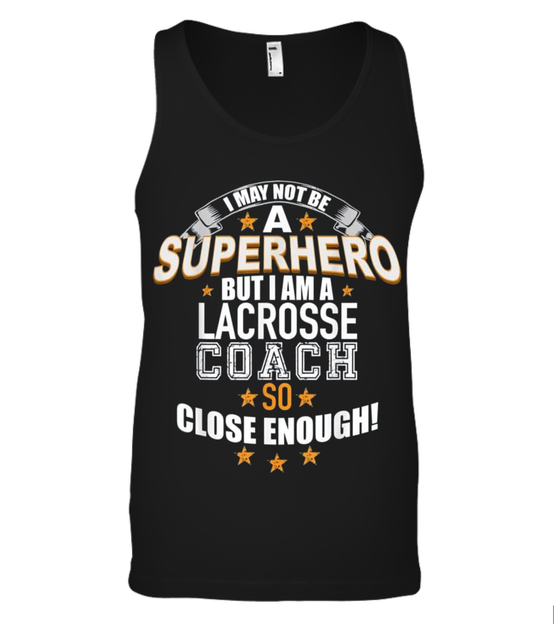 Lacrosse Coach Superhero Gift Shi Tank Top