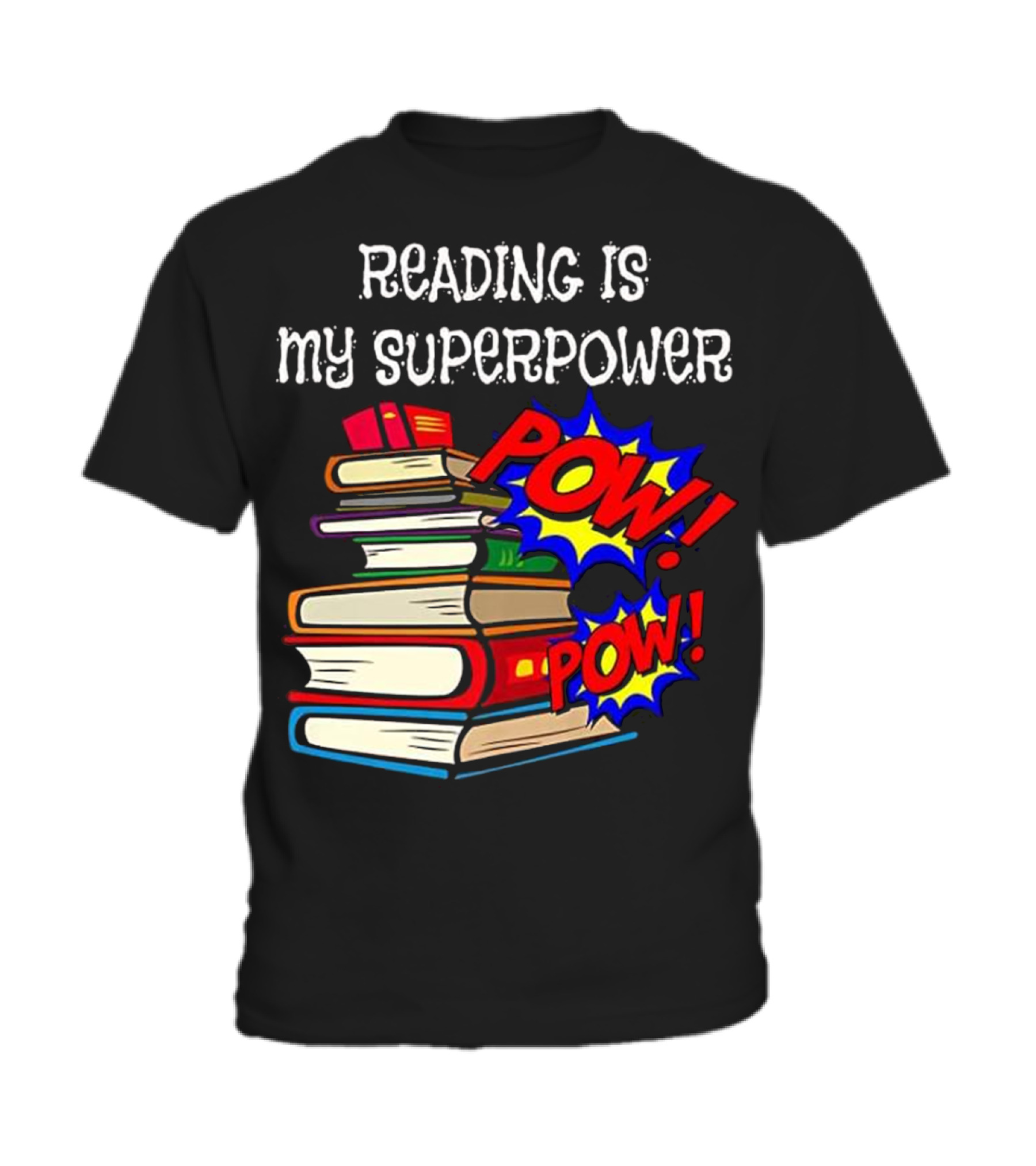 Reading Is My Super Power Superhe Toddler T-Shirt