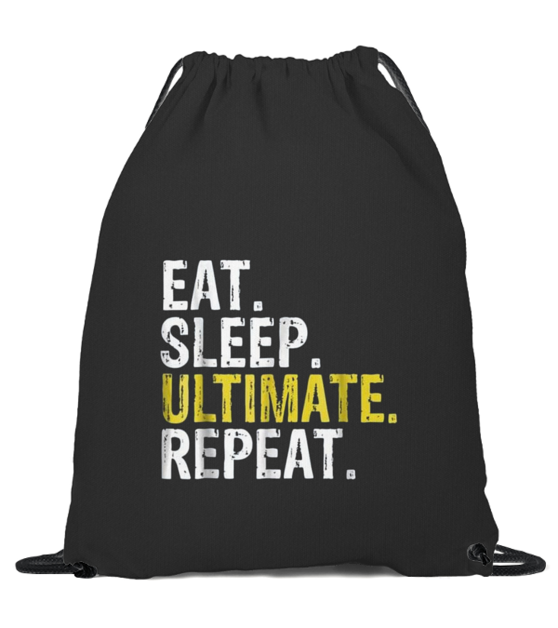 Eat Sleep Ultimate Frisbe...Drawstring Bag 