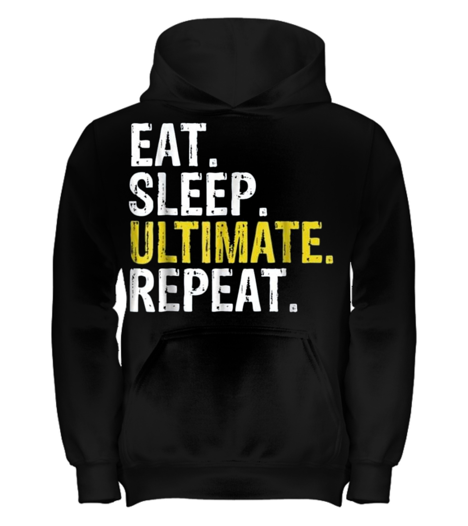 Eat Sleep Ultimate Frisbee Repea Kids Hoodie