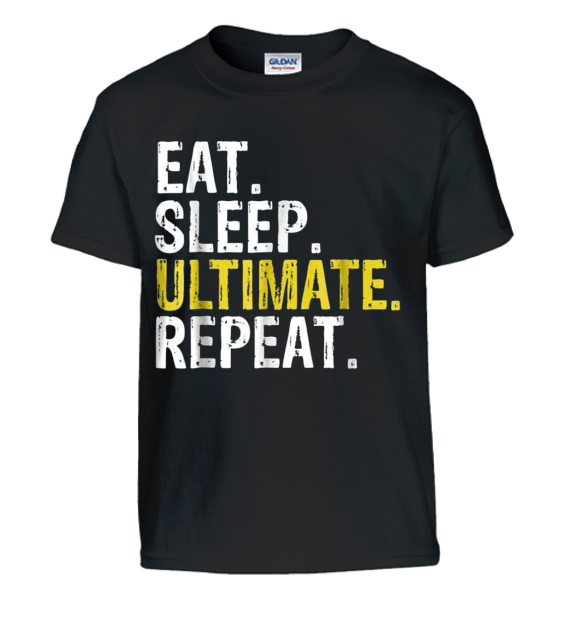 Eat Sleep Ultimate Frisbee Repea Kids T-Shirt
