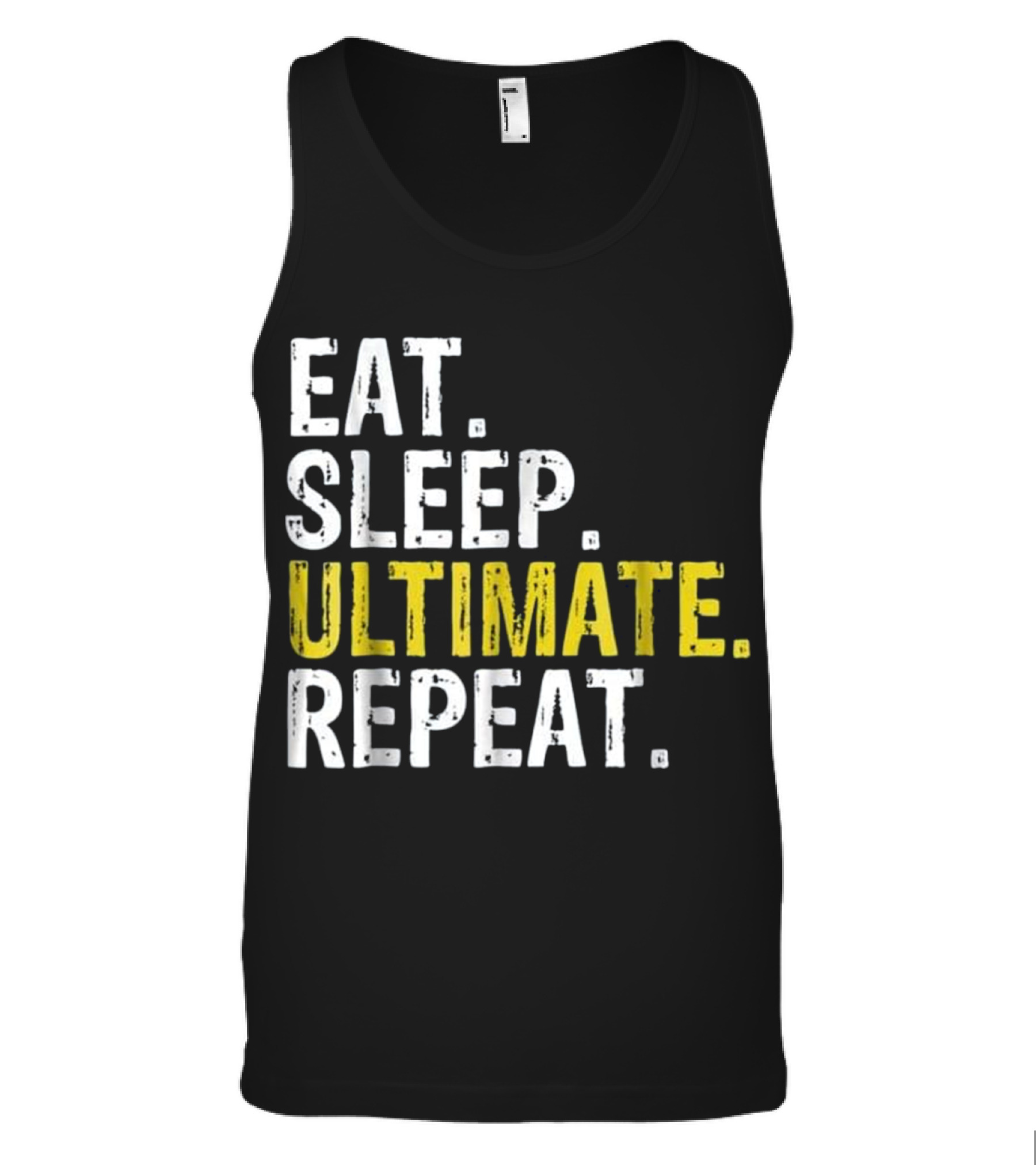 Eat Sleep Ultimate Frisbee Repea Tank Top