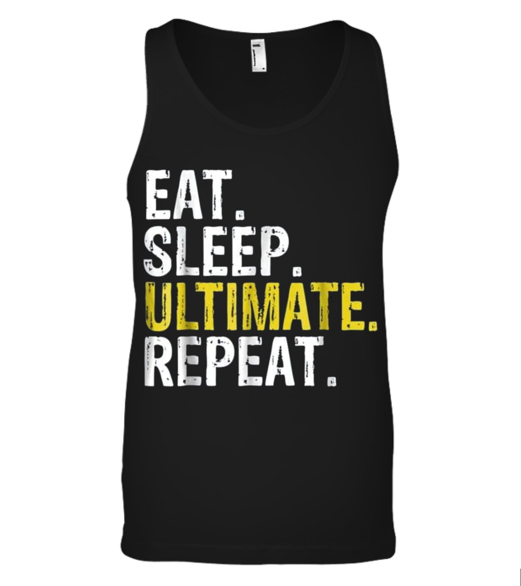 Eat Sleep Ultimate Frisbee Repea Tank Top Eat Sleep Ultimate Frisbee Repea Tank Top