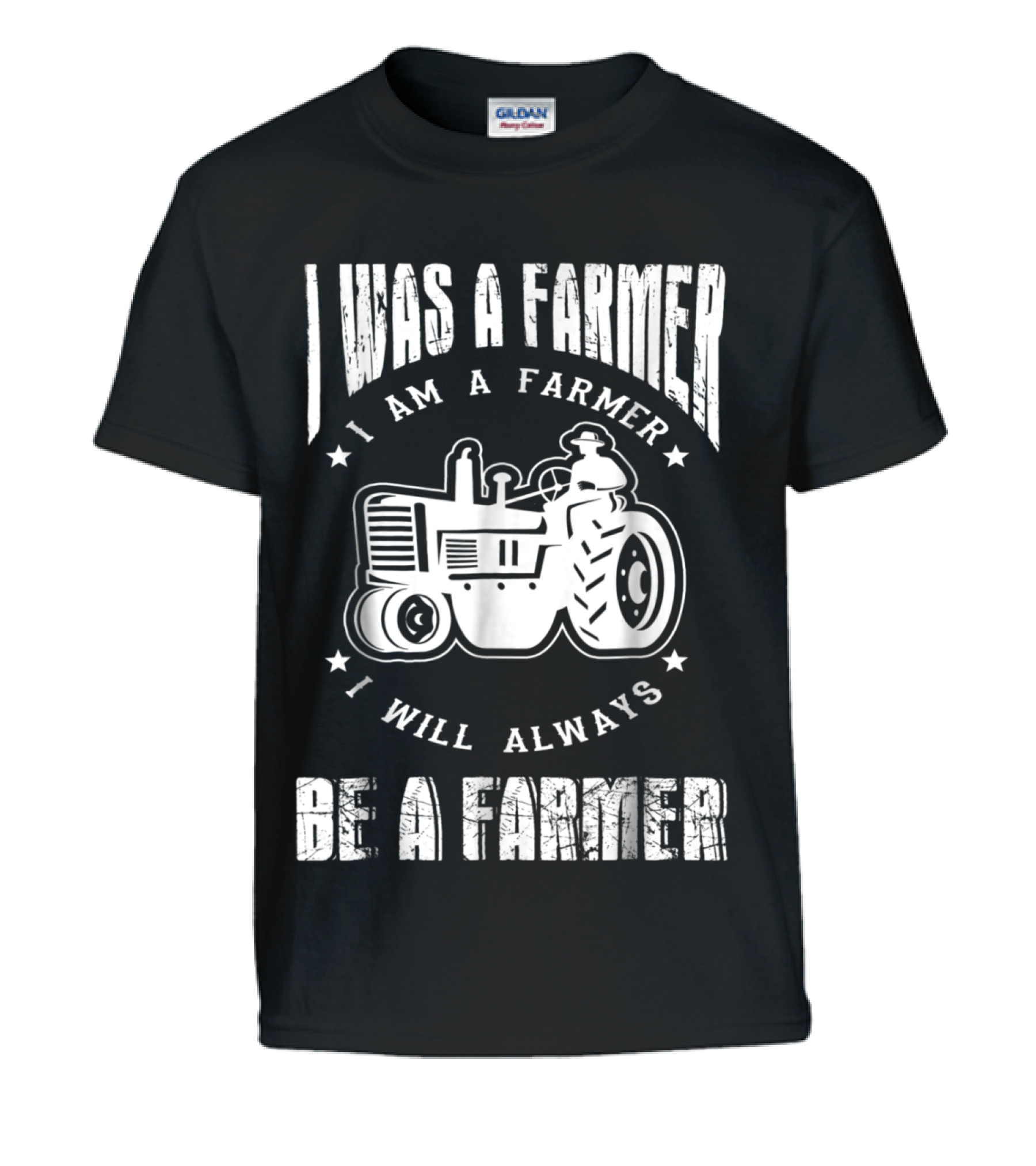 I Was A Farmer I Am A Farmer I Will Alw Kids T-Shirt