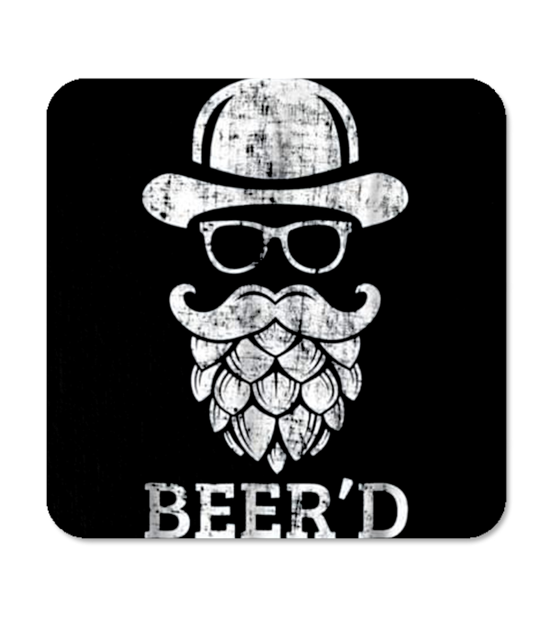 Beerd Funny Beard Hop He Coaster