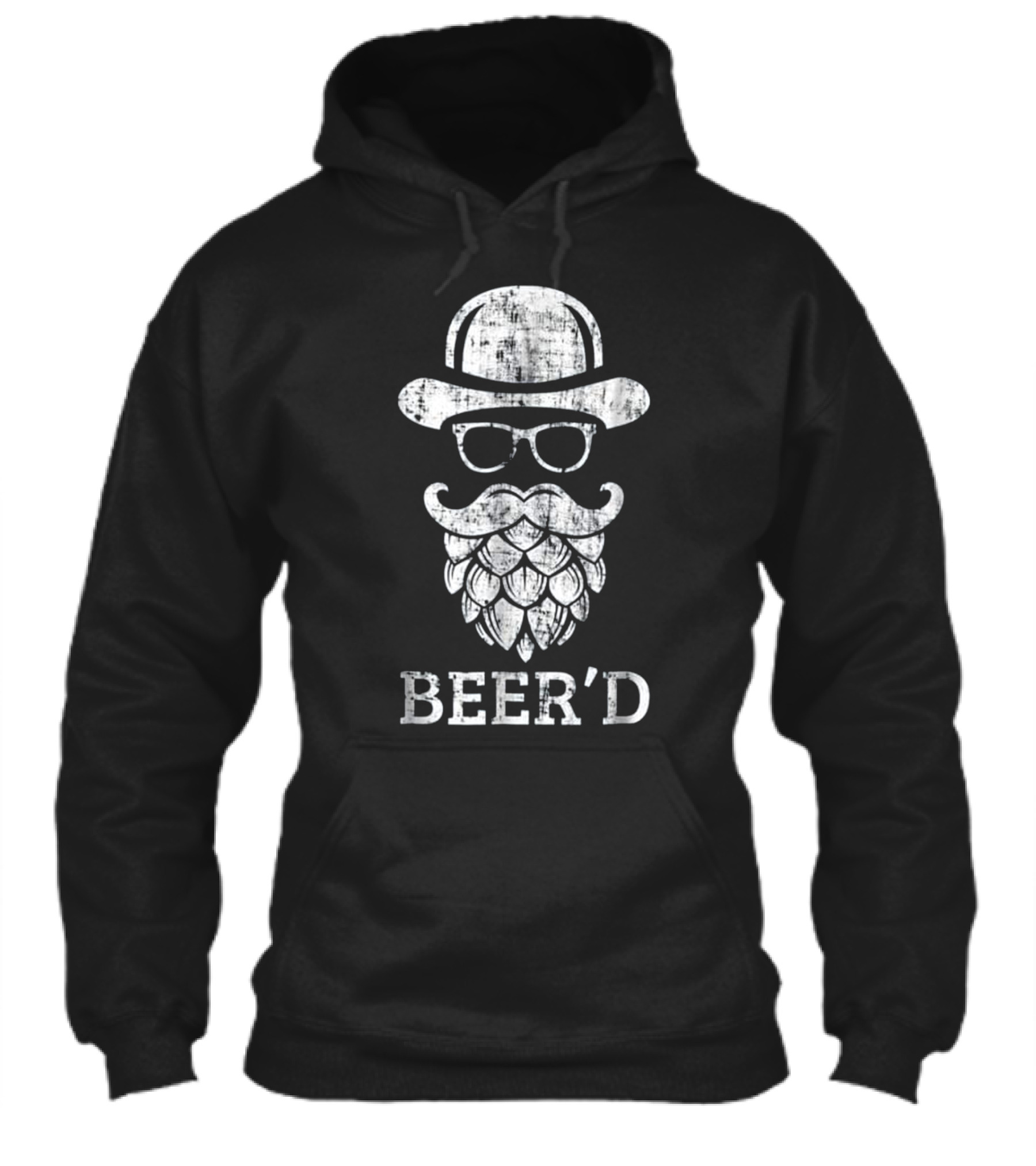 Beerd Funny Beard Hop He Hoodie