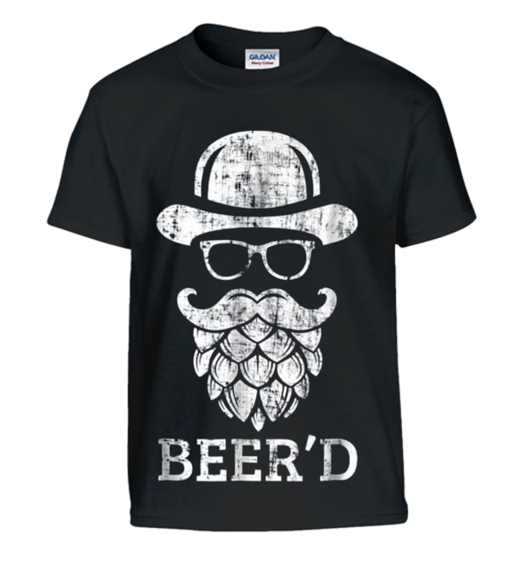 Beerd Funny Beard Hop He Kids T-Shirt