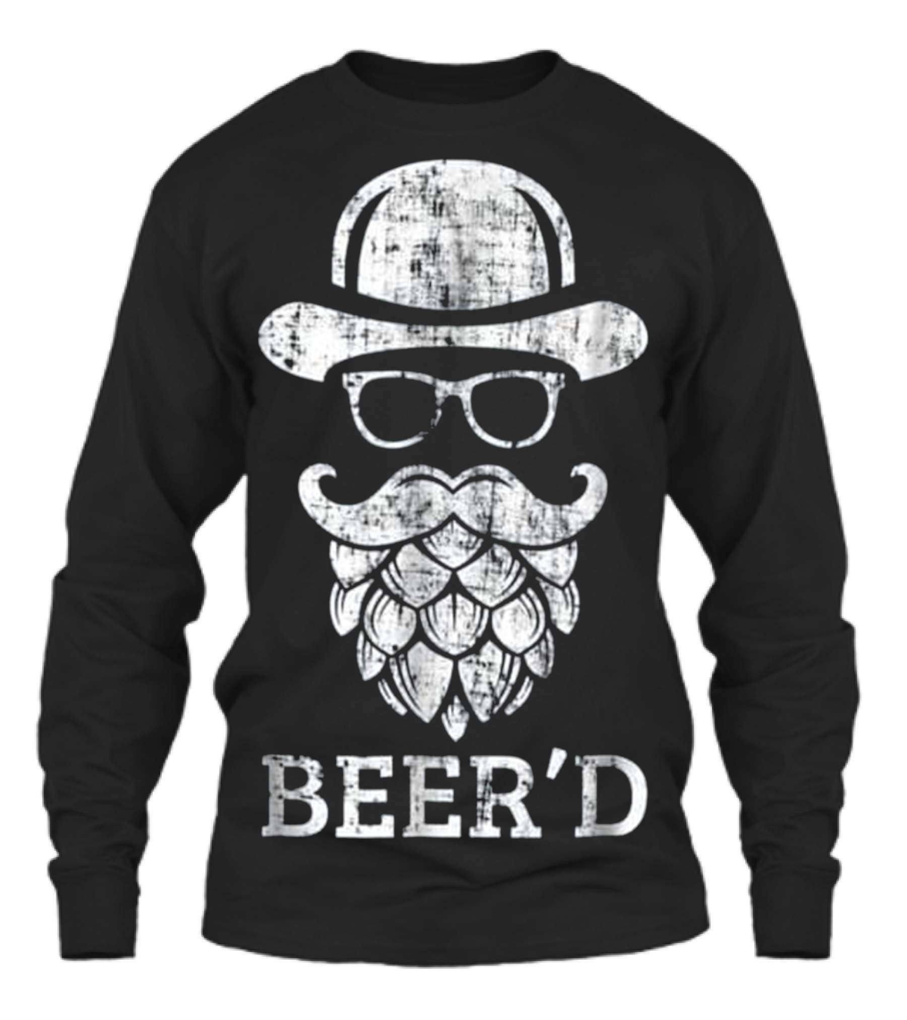 Beerd Funny Beard Hop He Unisex Long Sleeve