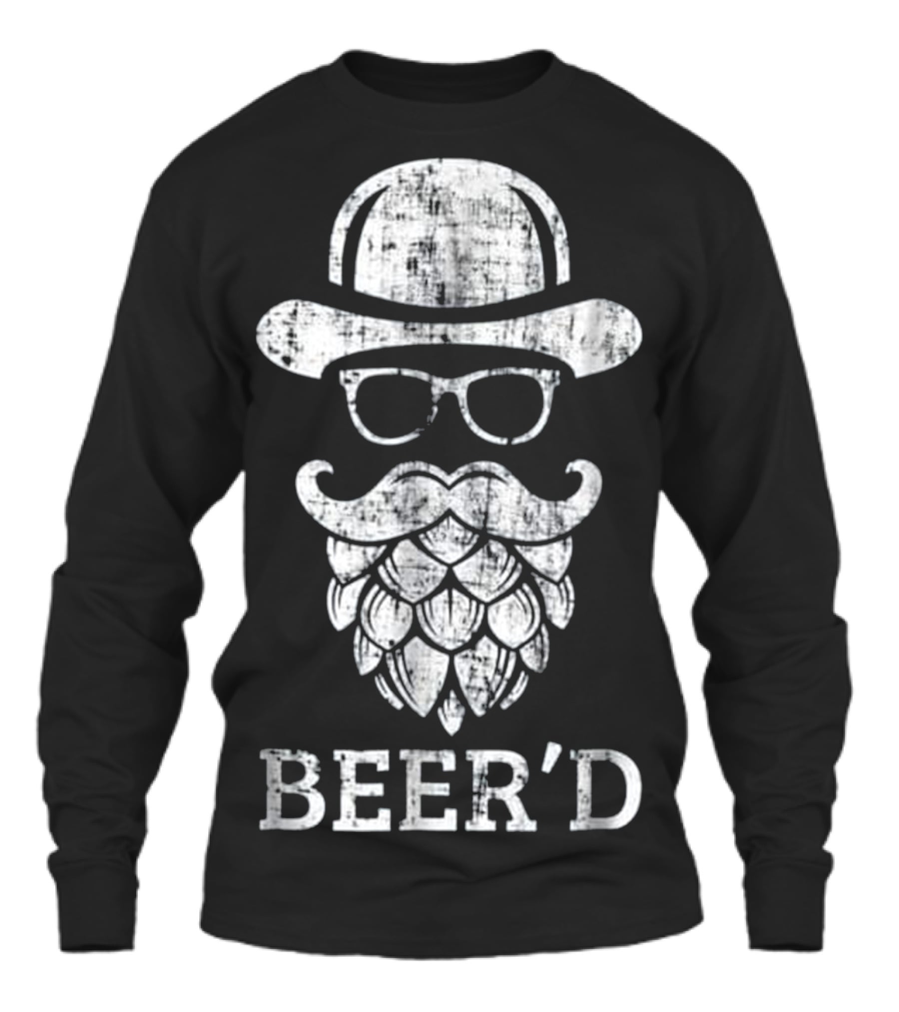 Beerd Funny Beard Hop He Unisex Long Sleeve Beerd Funny Beard Hop He Unisex Long Sleeve