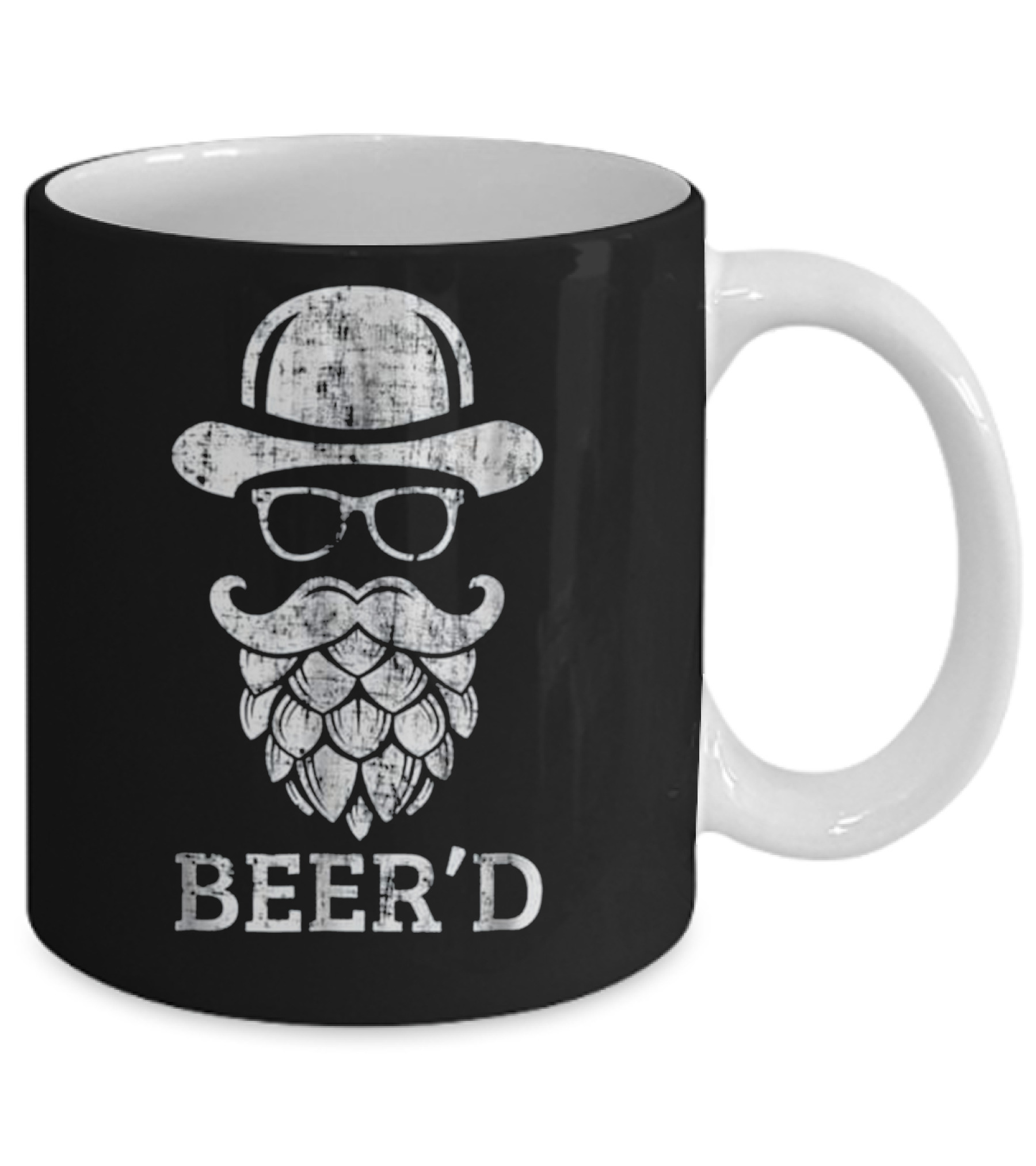 Beerd Funny Beard Hop He Mug