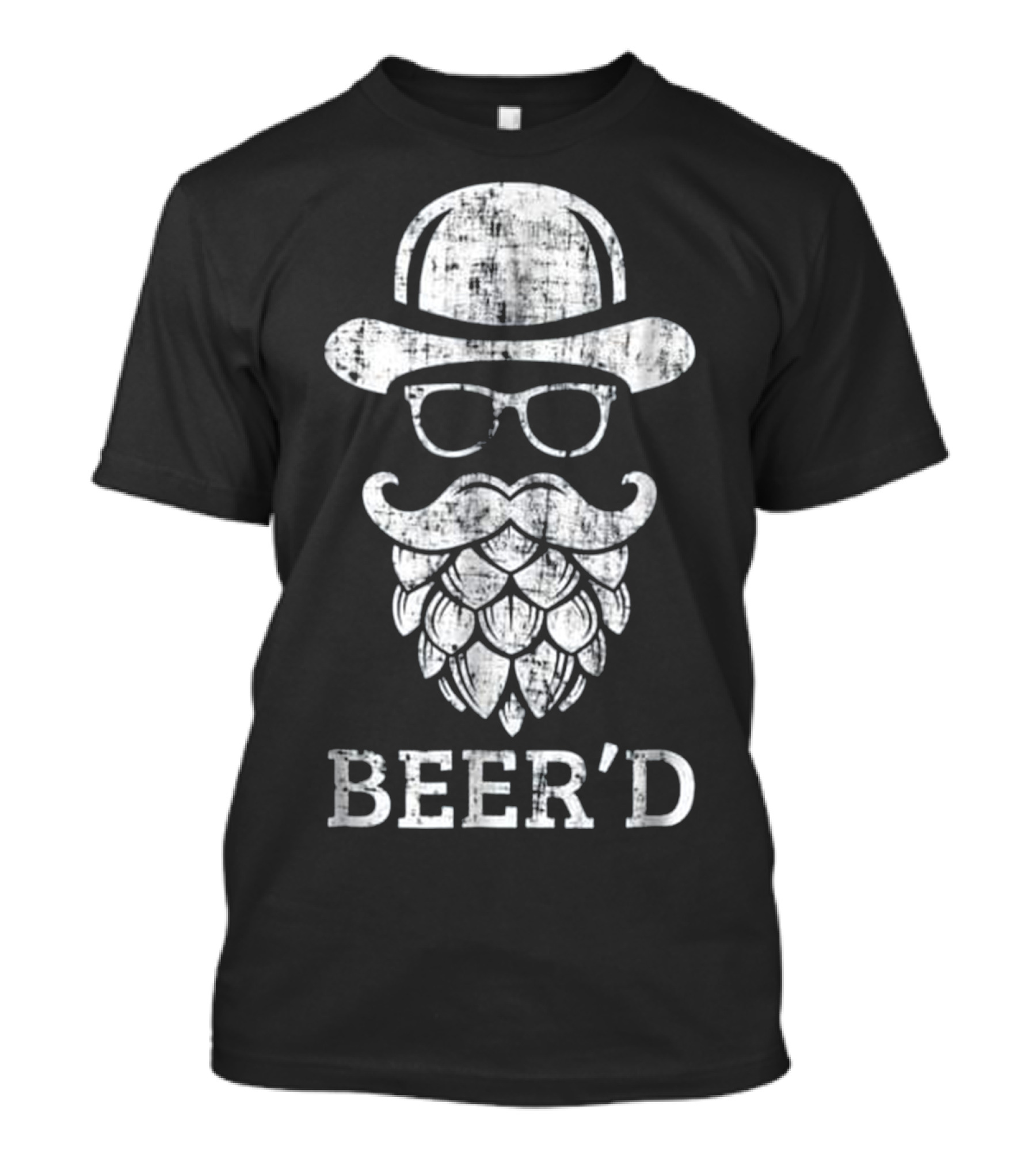 Beerd Funny Beard Hop He T-Shirt