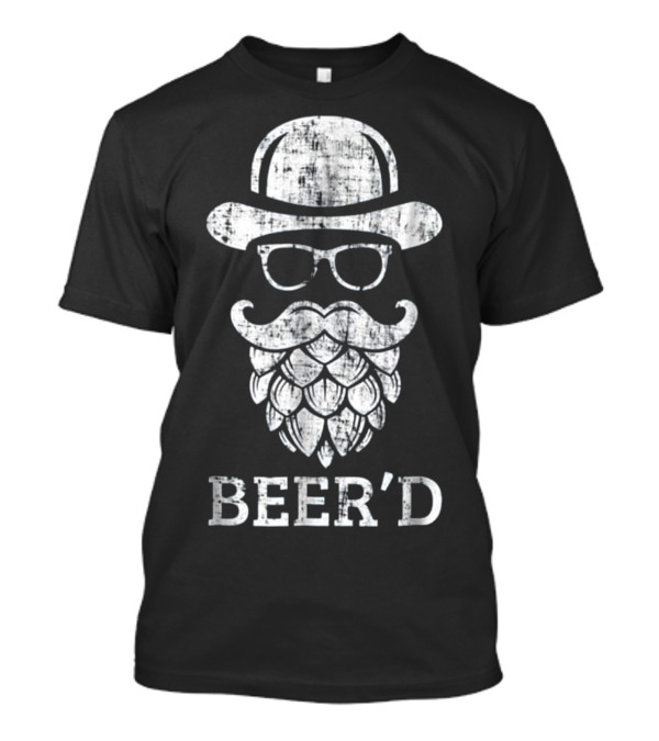 Beerd Funny Beard Hop He T-Shirt Beerd Funny Beard Hop He T-Shirt