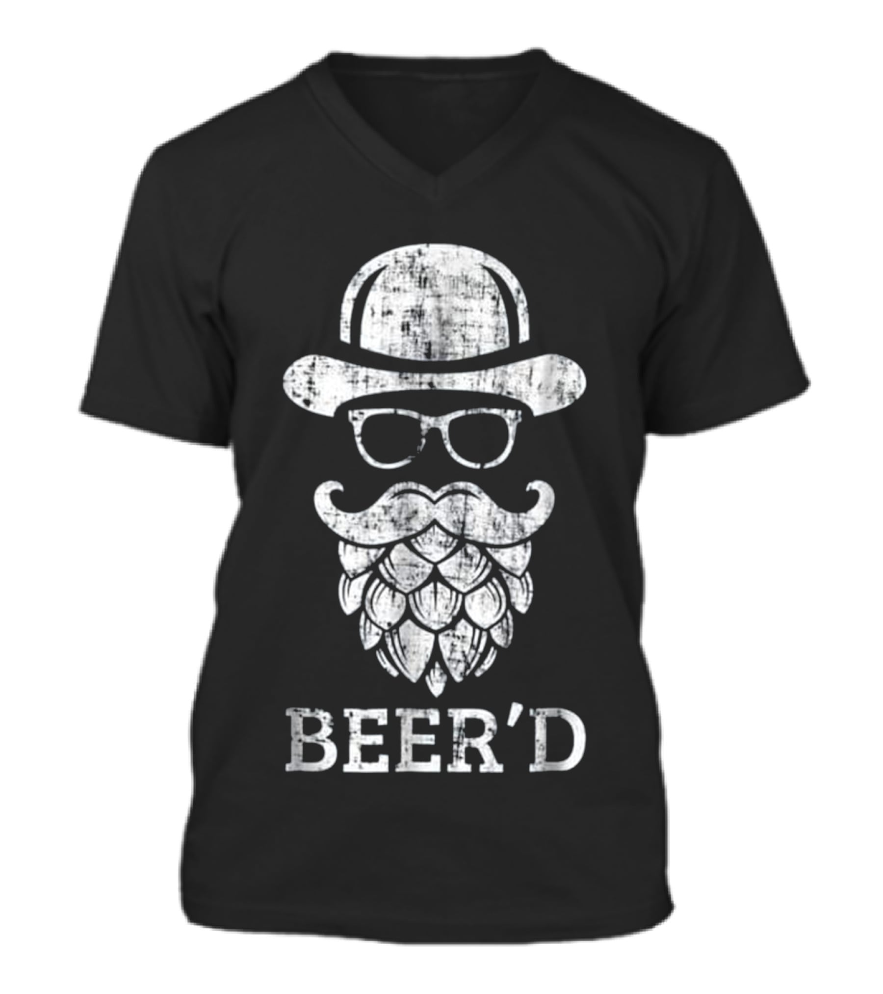 Beerd Funny Beard Hop He V-Neck Unisex T-Shirt Beerd Funny Beard Hop He V-Neck Unisex T-Shirt