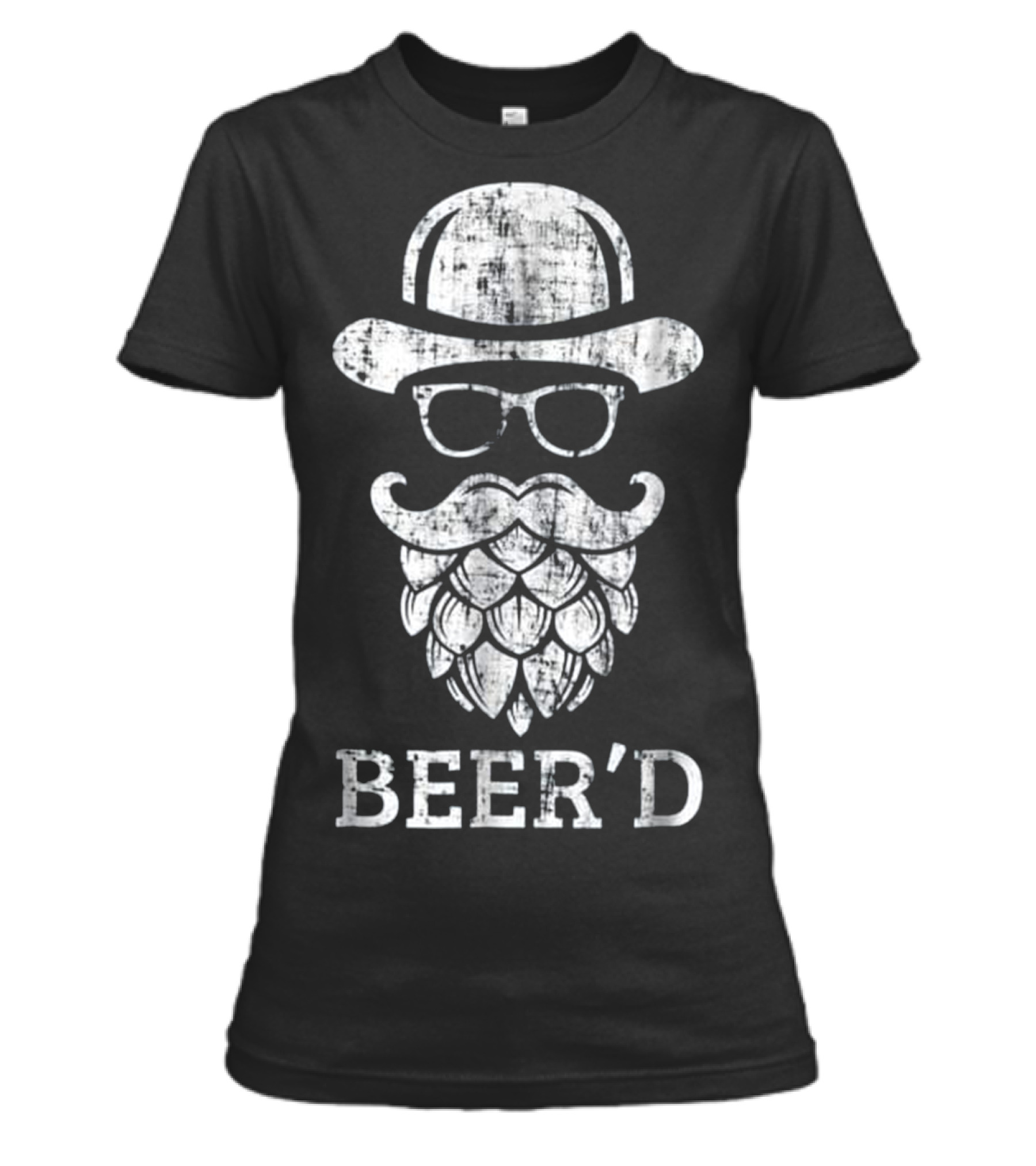 Beerd Funny Beard Hop He Womens T-Shirt