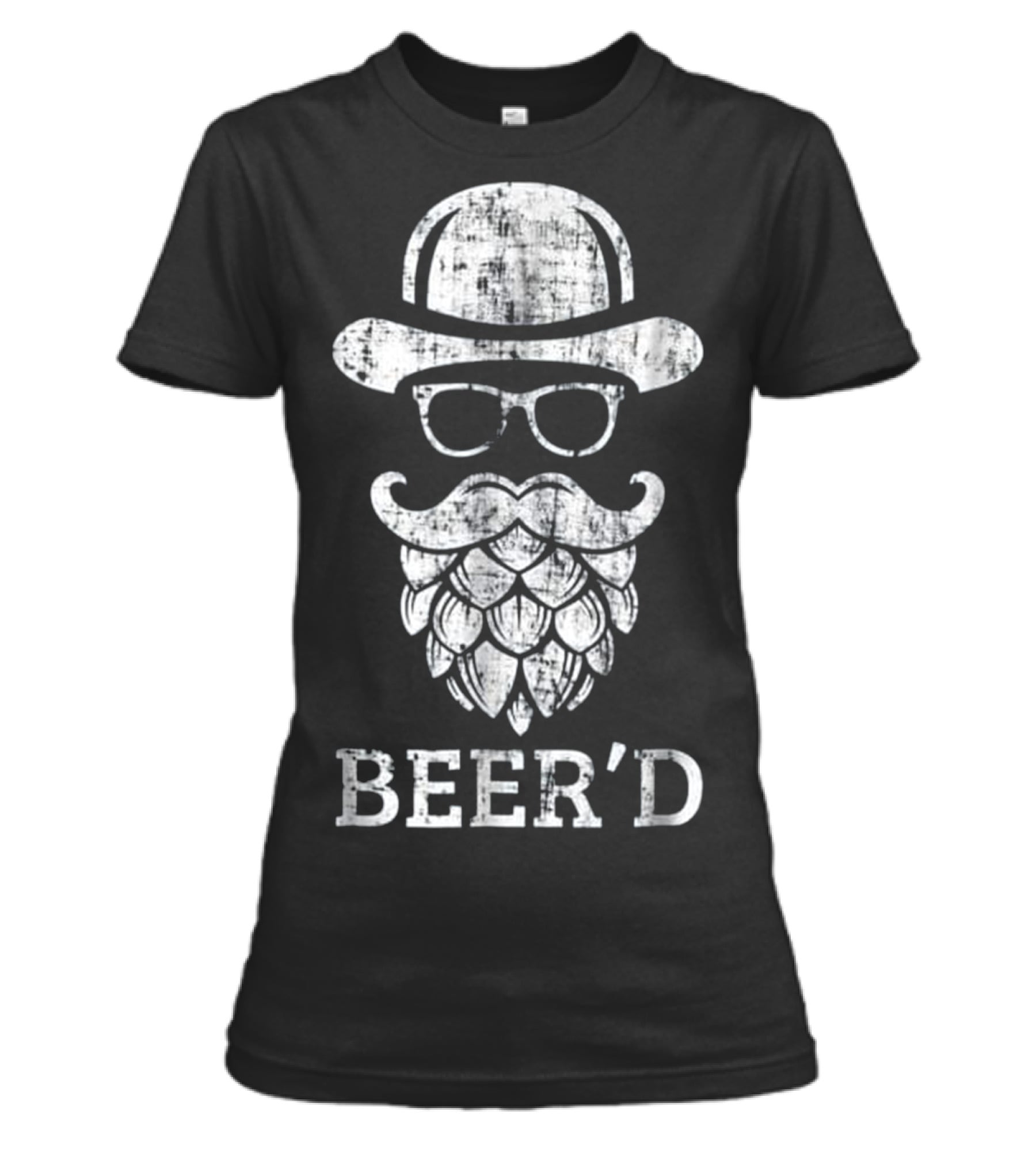 Beerd Funny Beard Hop He Womens T-Shirt Beerd Funny Beard Hop He Womens T-Shirt