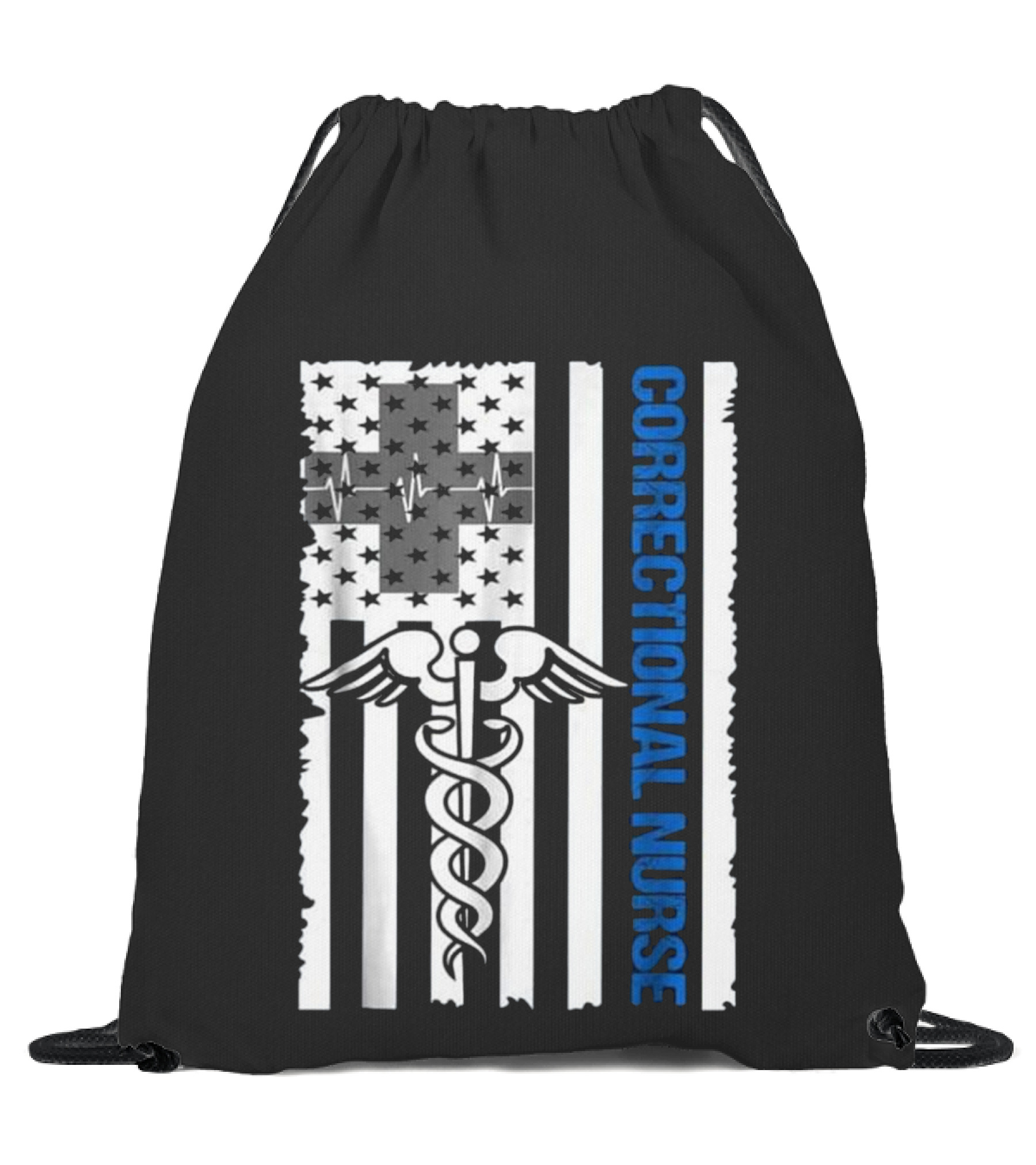 Correctional Nurse Drawstring Bag