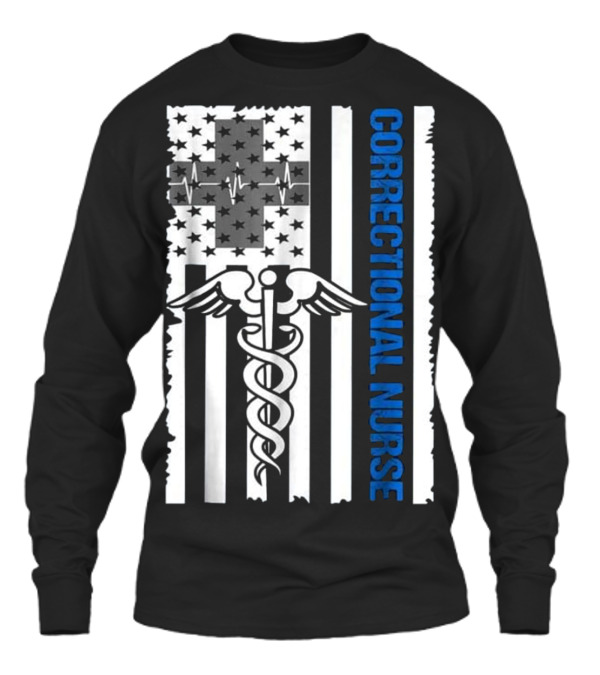 Correctional Nurse Unisex Long Sleeve Correctional Nurse Unisex Long Sleeve