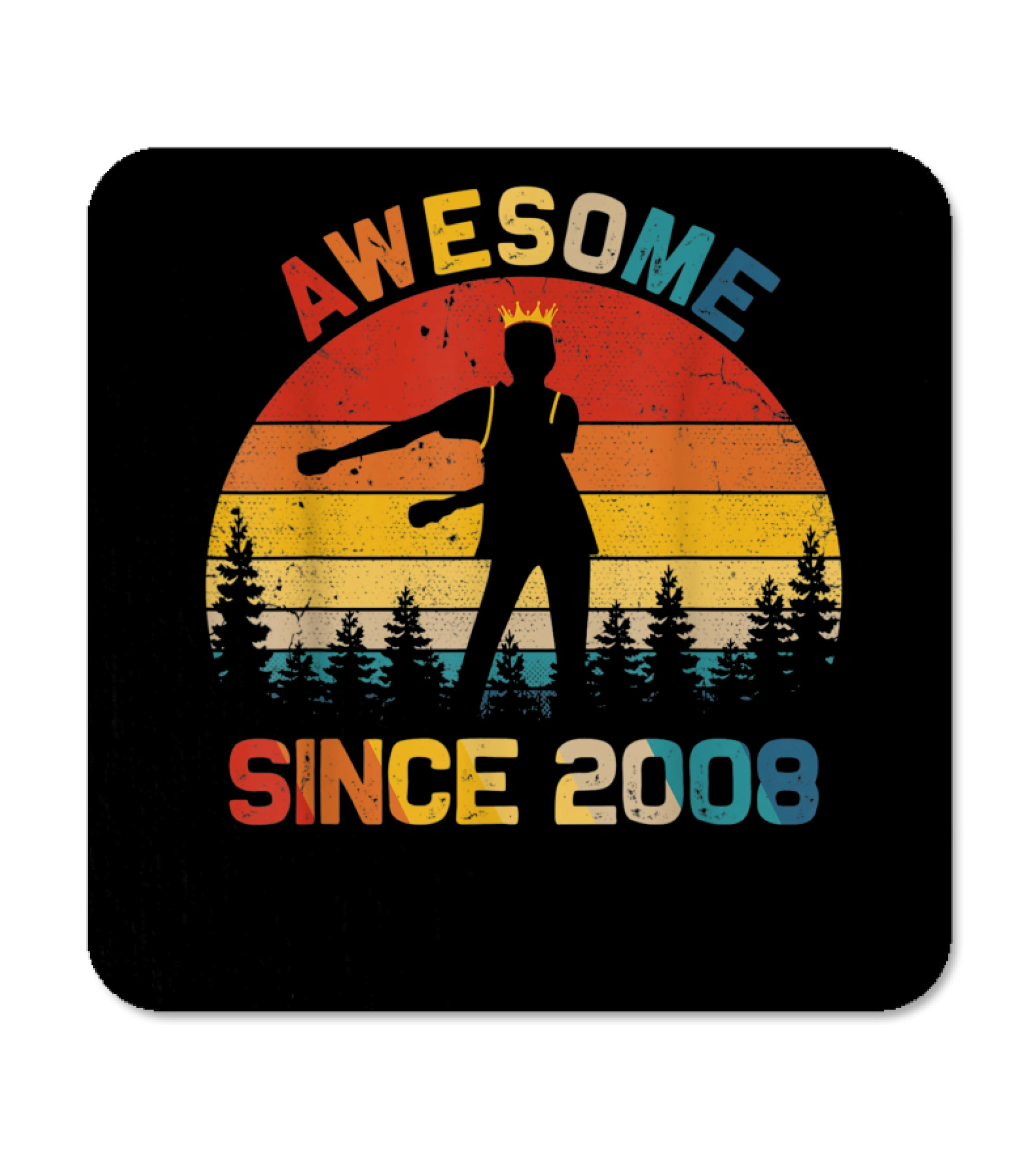 11th Birthday Gift Awesome Since 2008 Fl Coaster