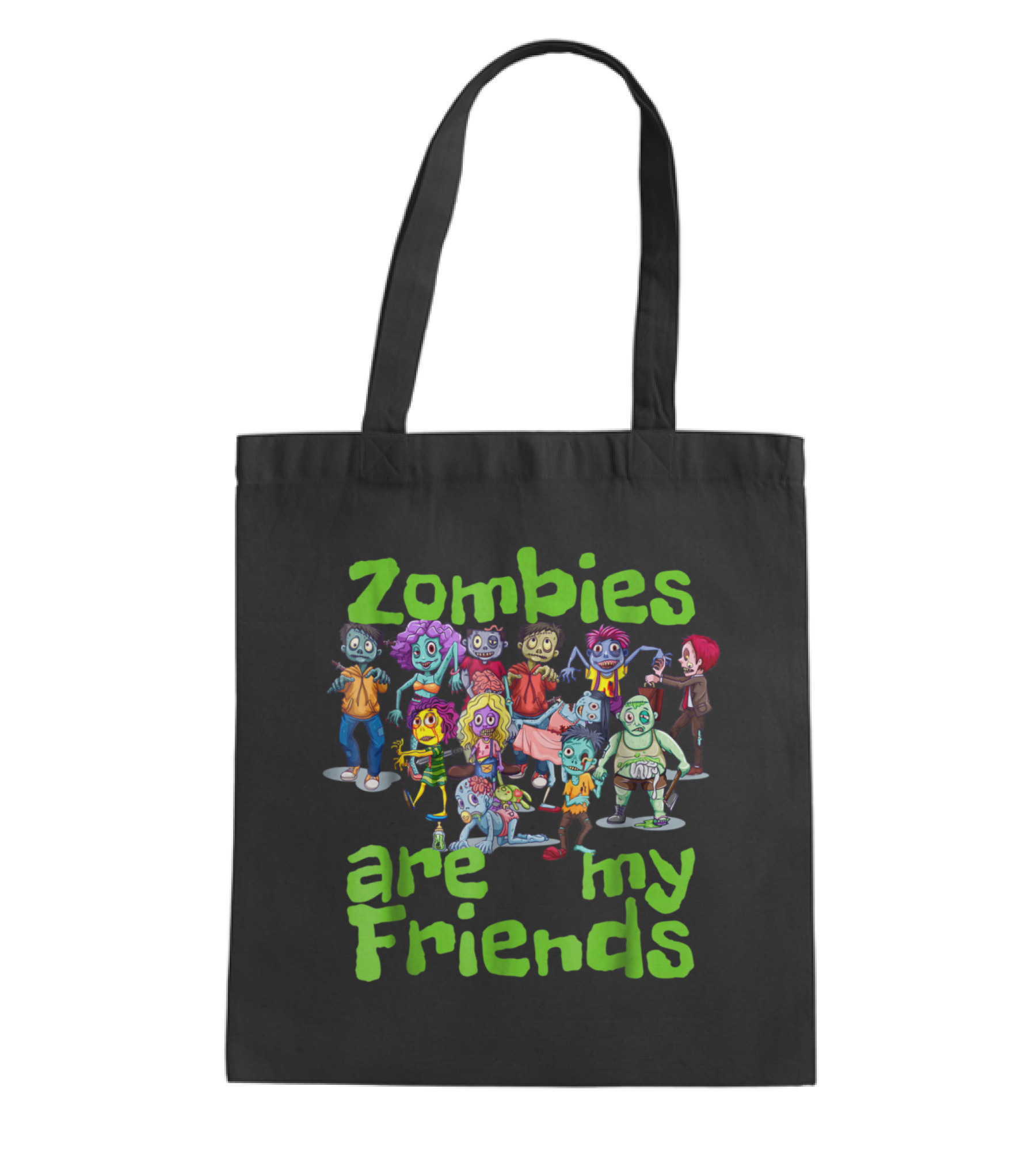 Original Zombies Are My Friends Ha Tote Bag
