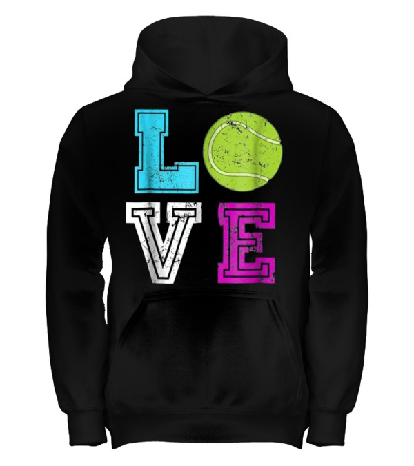 Vintage Retro Tennis Lover Gift Men Wome Kids Hoodie Vintage Retro Tennis Lover Gift Men Wome Kids Hoodie