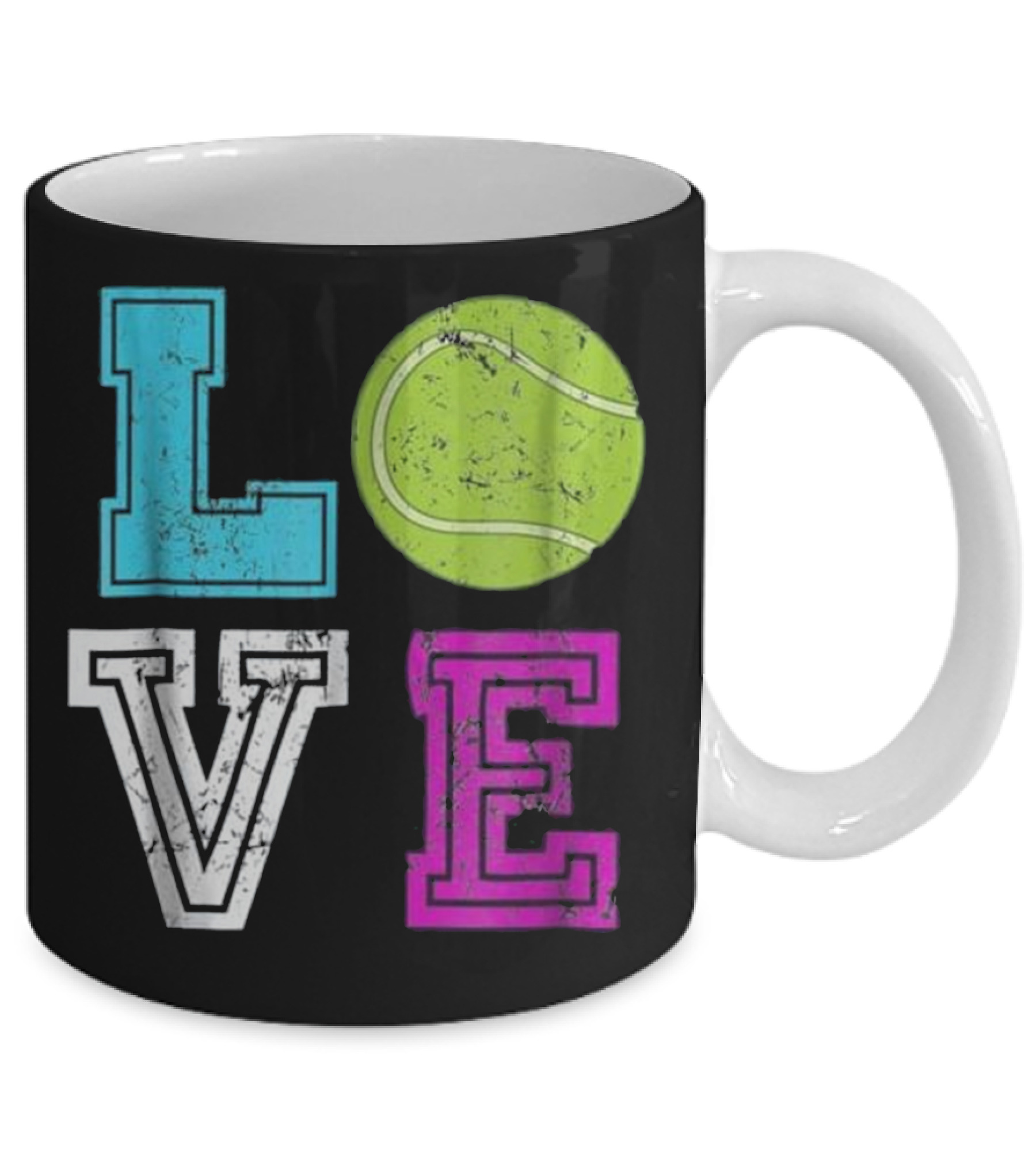 Vintage Retro Tennis Lover Gift Men Wome Mug