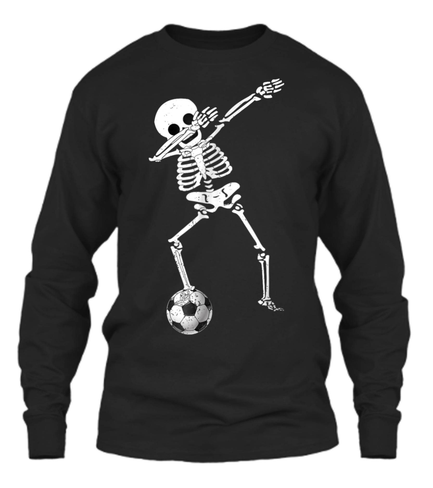 Halloween Dabbing Skeleton Soccer Dabbi Unisex Long Sleeve Halloween Dabbing Skeleton Soccer Dabbi Unisex Long Sleeve