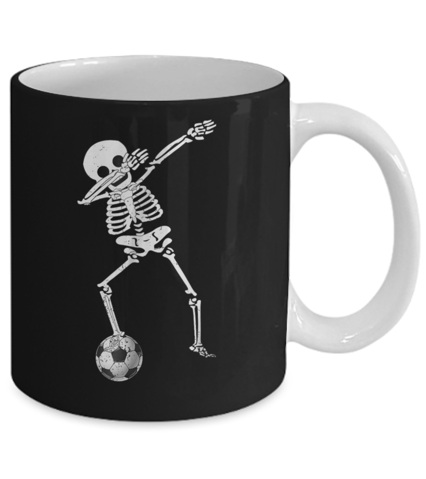 Halloween Dabbing Skeleton Soccer Dabbi Mug Halloween Dabbing Skeleton Soccer Dabbi Mug
