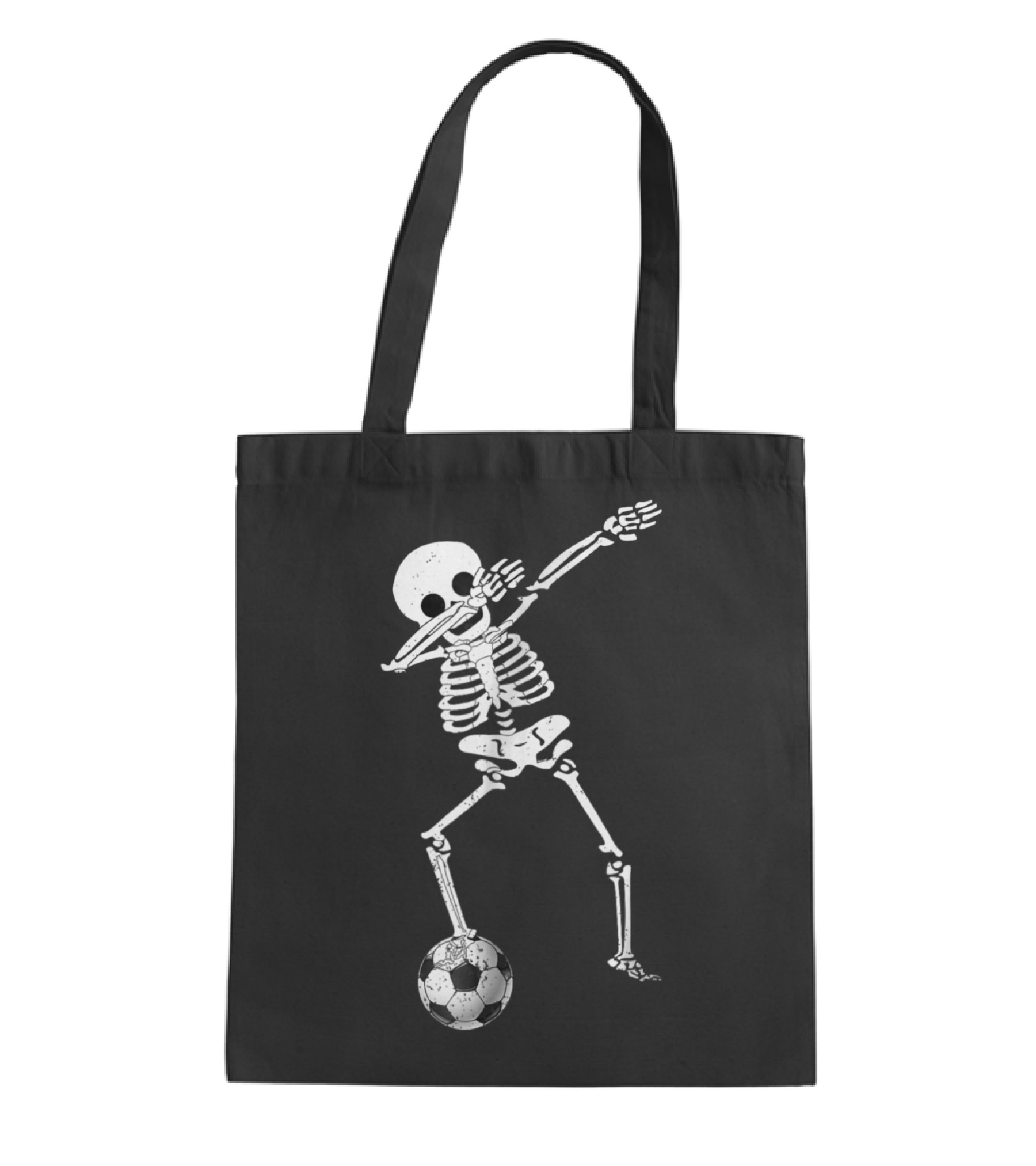 Halloween Dabbing Skeleton Soccer Dabbi Tote Bag