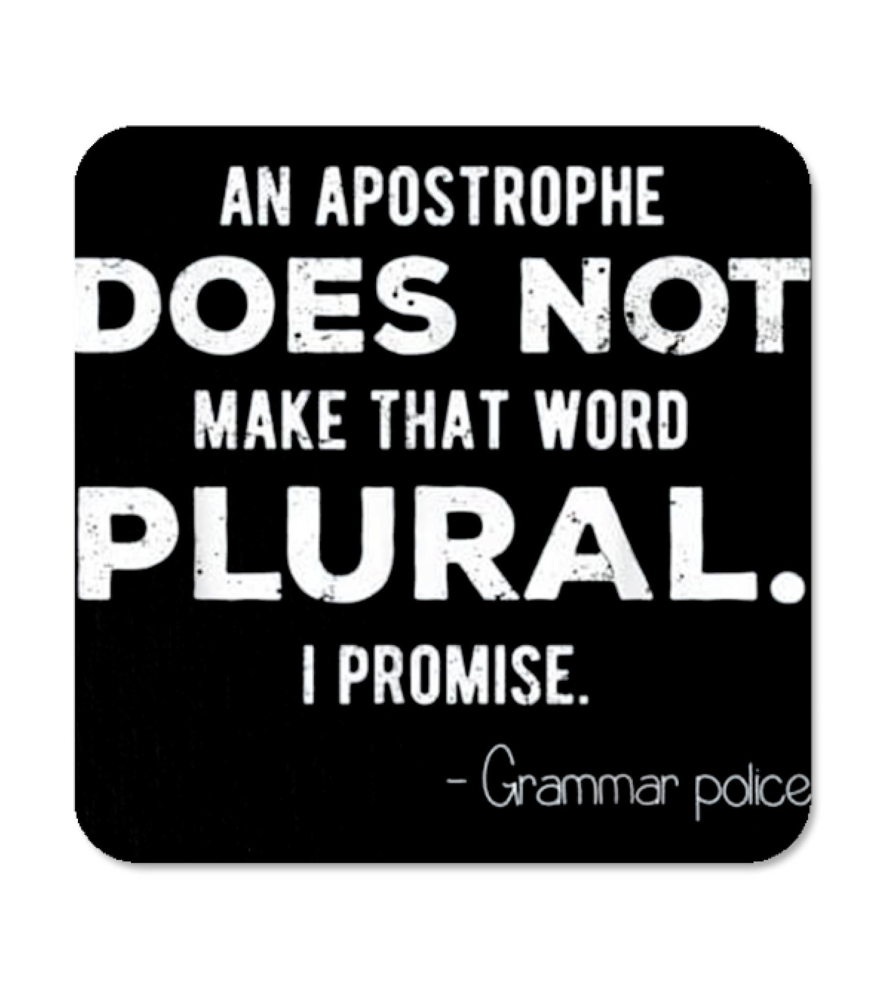Funny Grammar Police for En Coaster