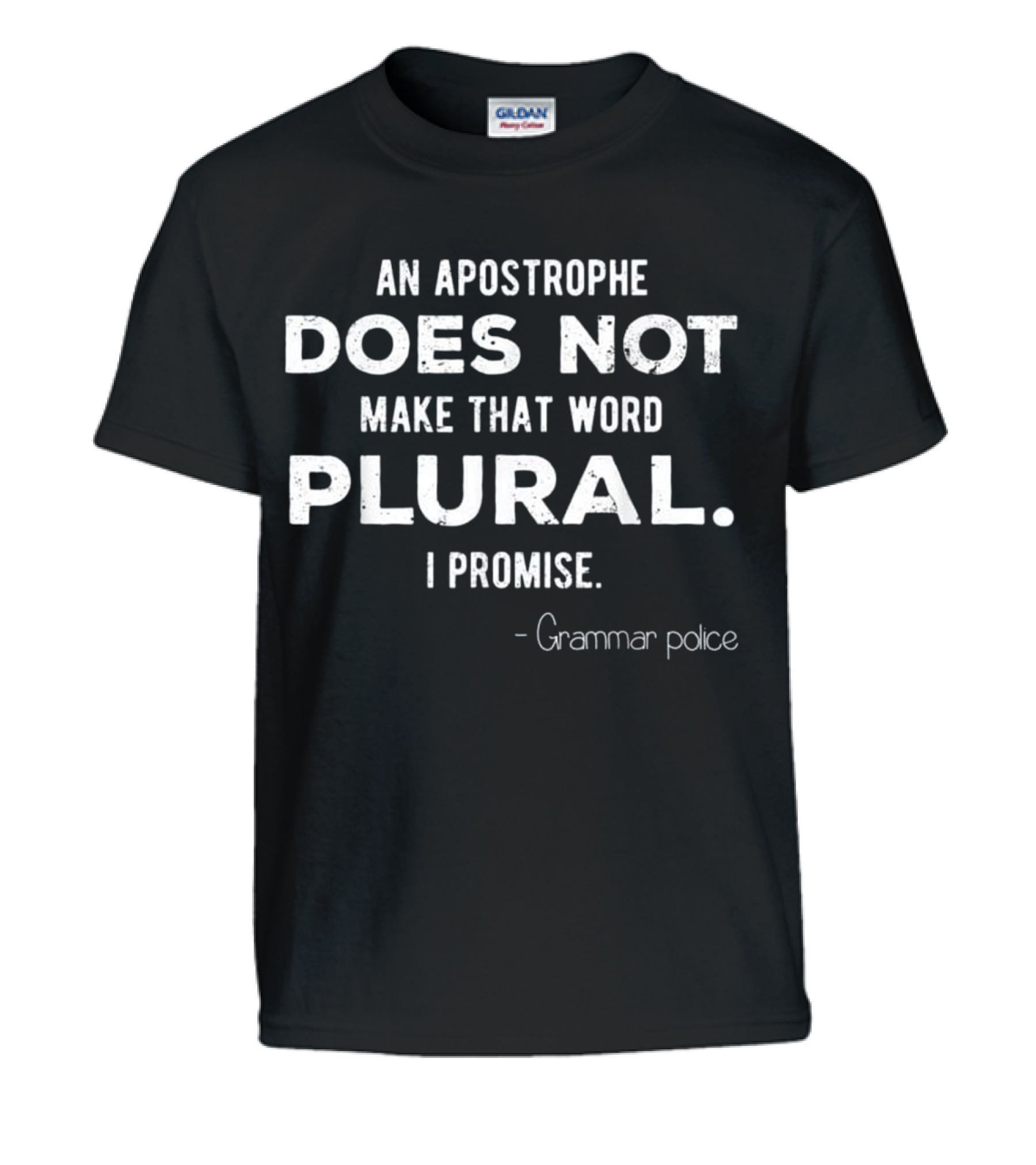 Funny Grammar Police for En Kids T-Shirt