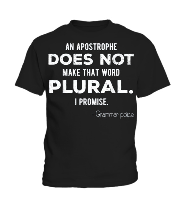 Funny Grammar Police for En Toddler T-Shirt Funny Grammar Police for En Toddler T-Shirt