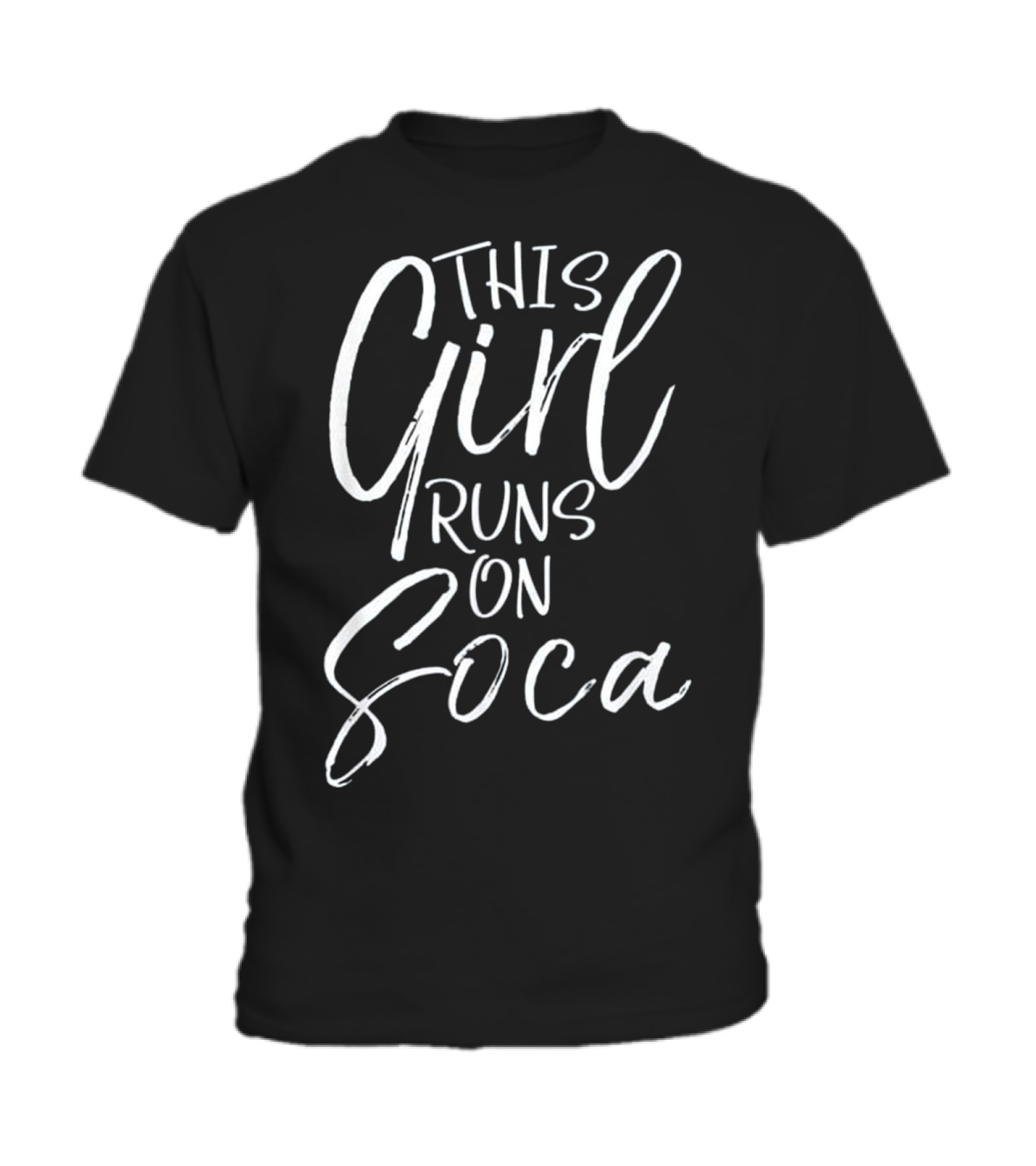 This Girl Runs on Soca Fun Toddler T-Shirt