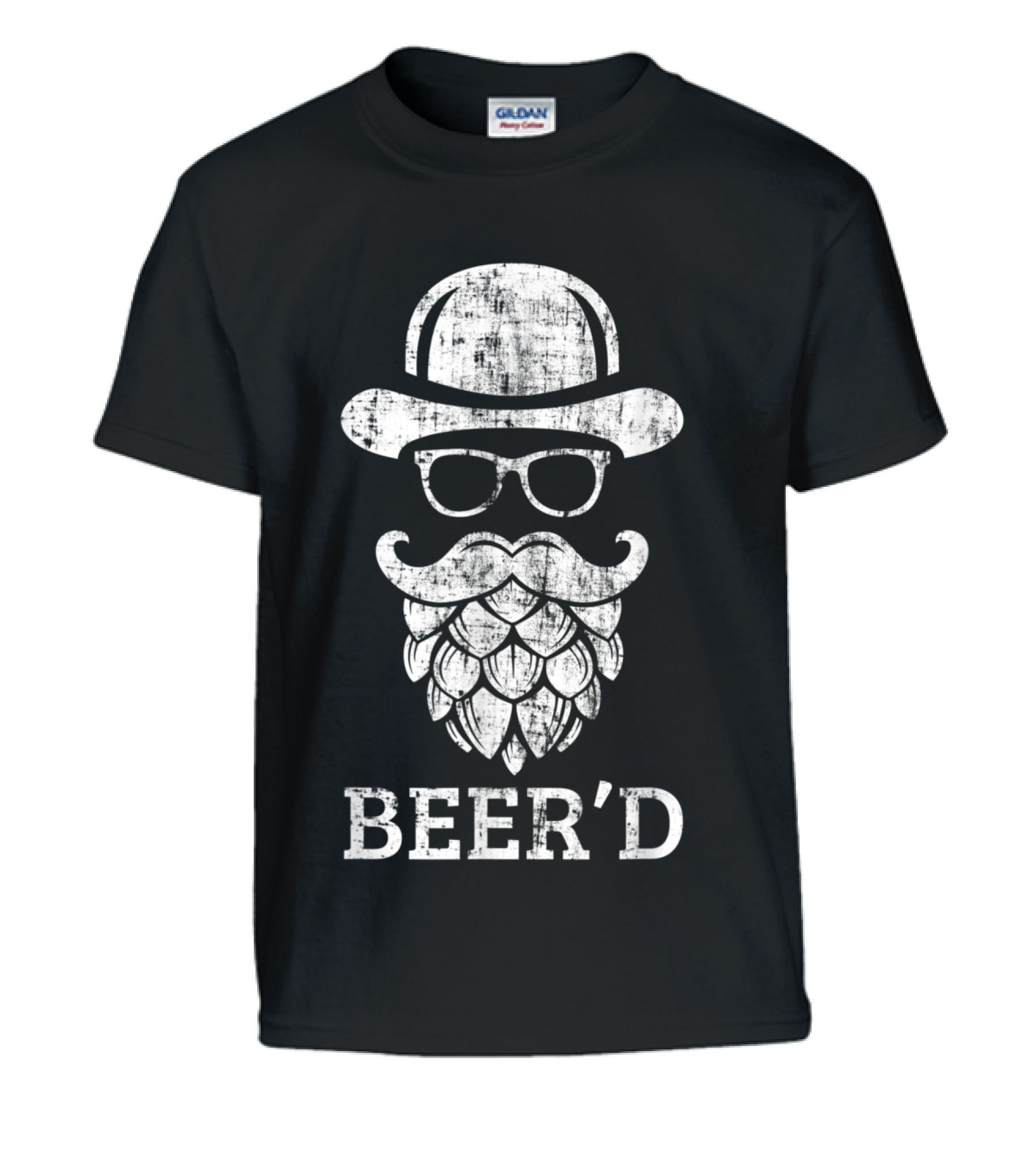 Beerd Funny Beard Hop Head for Cr Kids T-Shirt