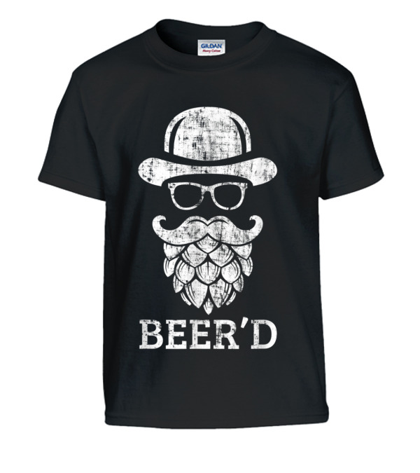 Beerd Funny Beard Hop Head for Cr Kids T-Shirt Beerd Funny Beard Hop Head for Cr Kids T-Shirt