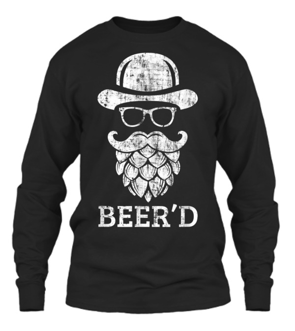 Beerd Funny Beard Hop Head for Cr Unisex Long Sleeve Beerd Funny Beard Hop Head for Cr Unisex Long Sleeve