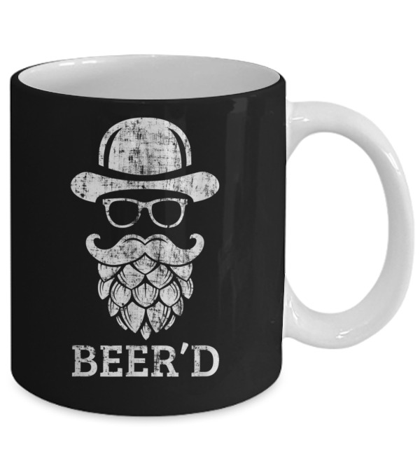 Beerd Funny Beard Hop Head for Cr Mug Beerd Funny Beard Hop Head for Cr Mug