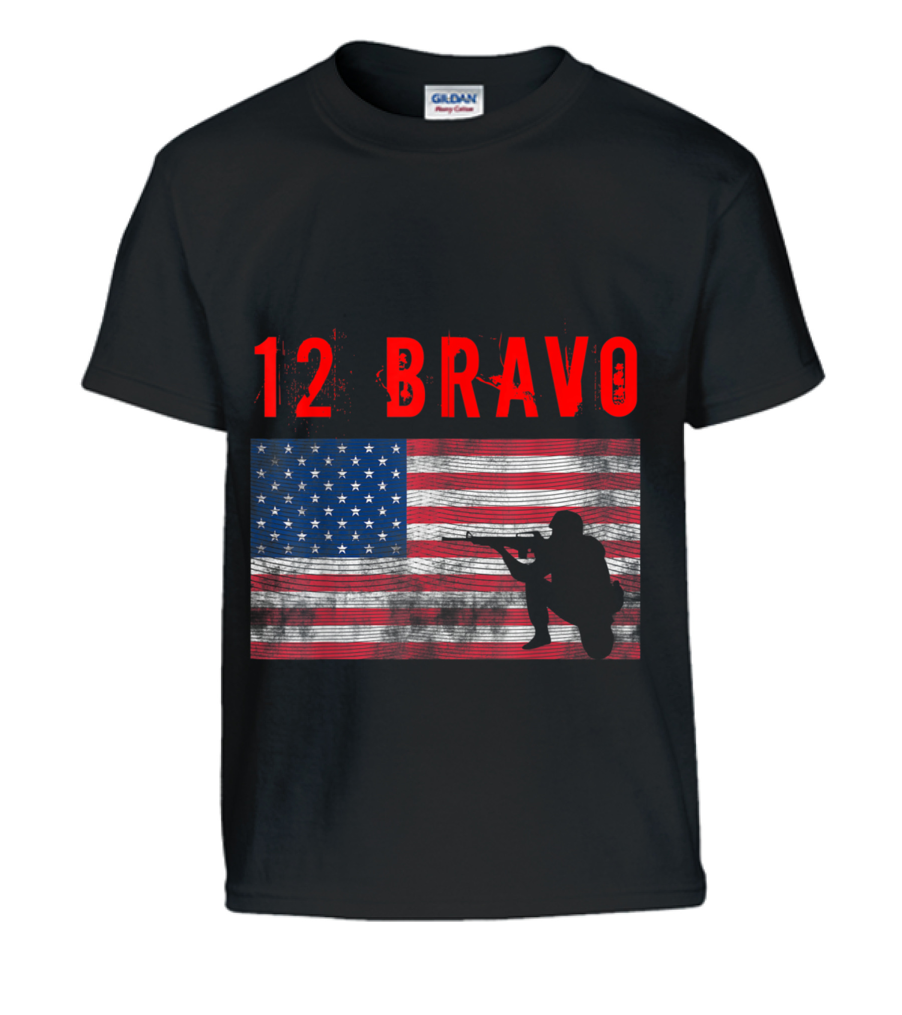 12 Bravo MOS Combat Engineer Kids T-Shirt