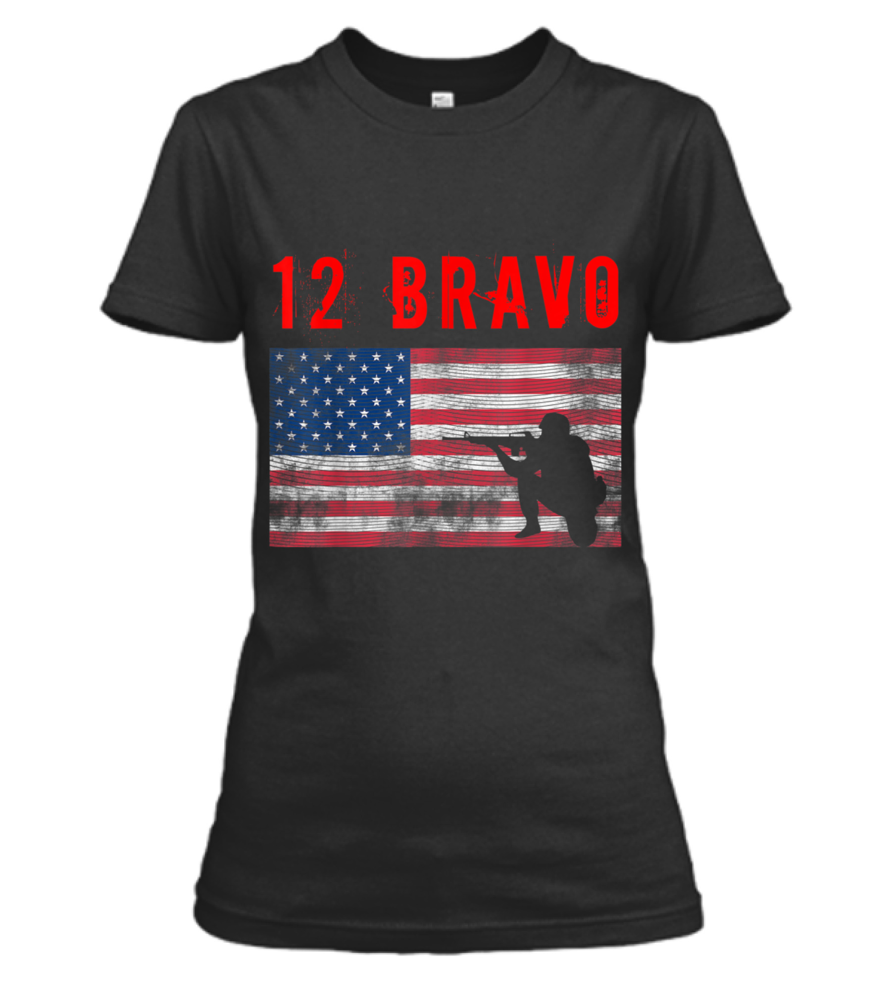 12 Bravo MOS Combat Engineer Womens T-Shirt