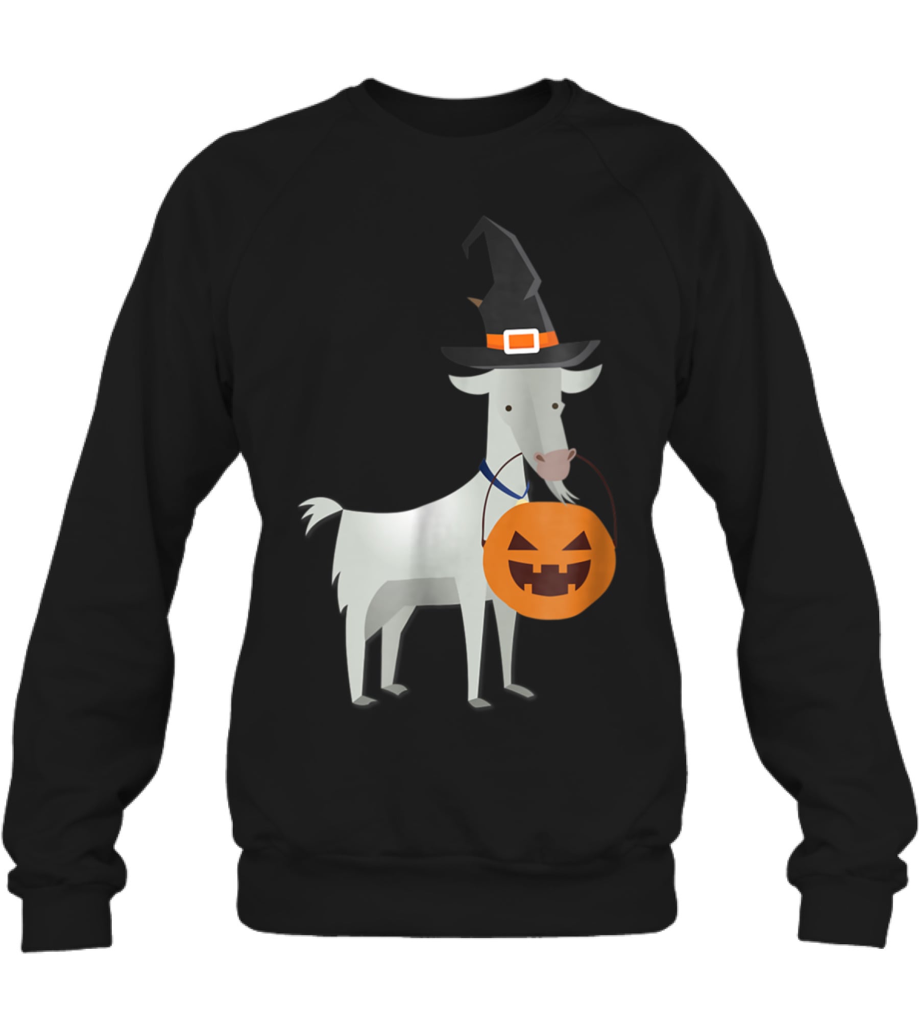 Halloween Goat Funny Witch Pumpkin Ca Crewneck Sweatshirt Halloween Goat Funny Witch Pumpkin Ca Crewneck Sweatshirt