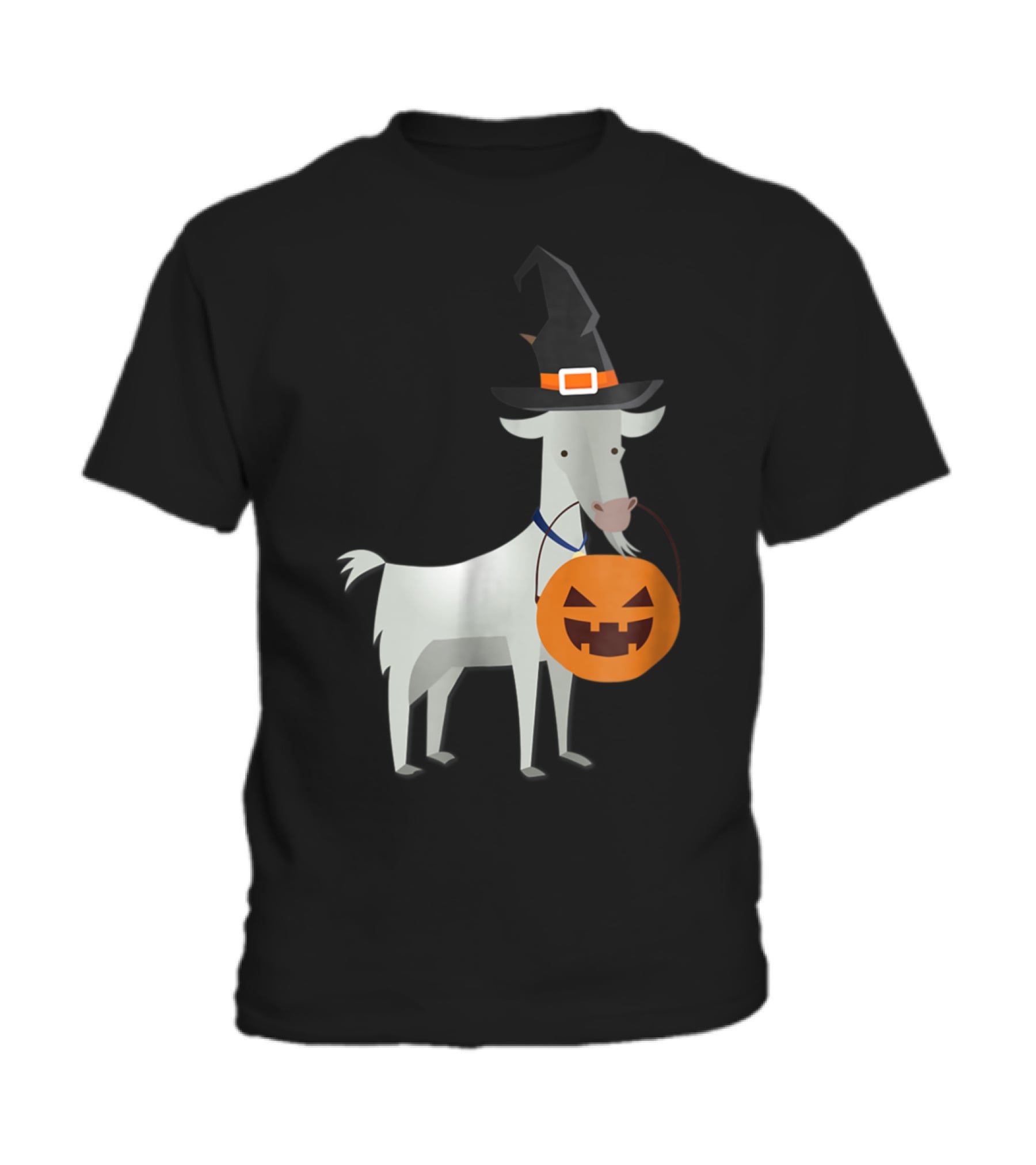 Halloween Goat Funny Witch Pumpkin Ca Toddler T-Shirt Halloween Goat Funny Witch Pumpkin Ca Toddler T-Shirt
