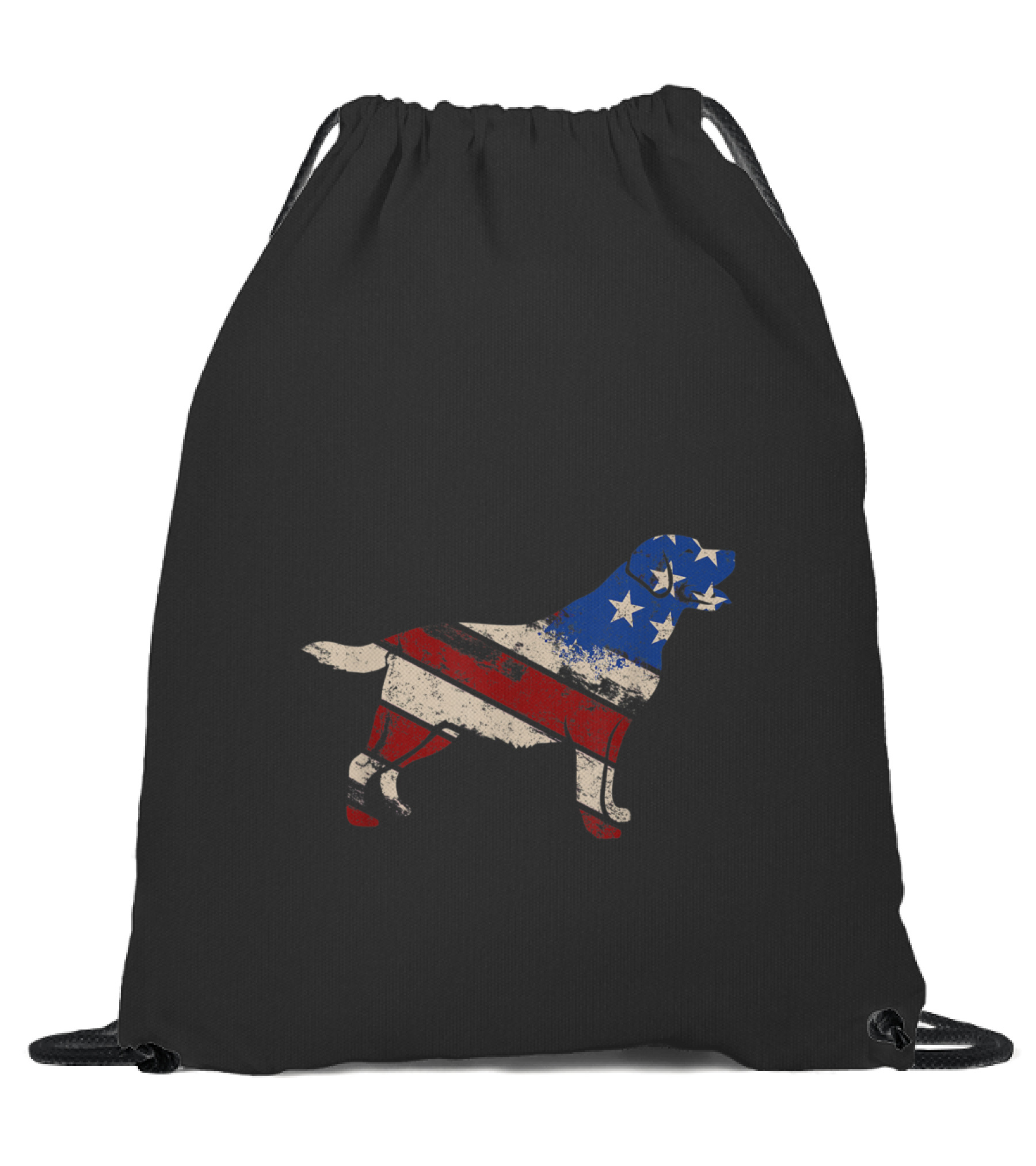 Vintage Retro USA Labrado...Drawstring Bag 