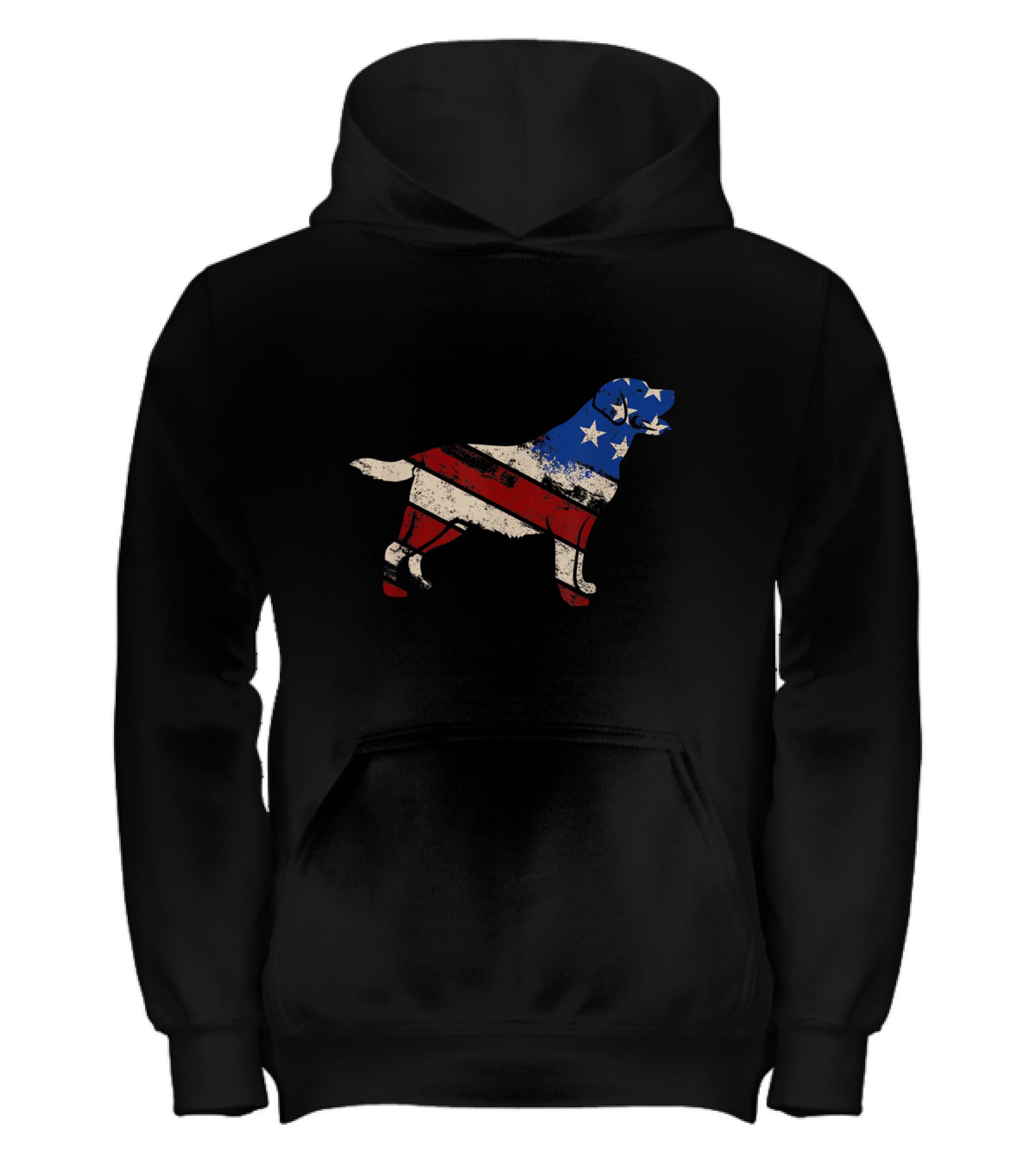 Vintage Retro USA Labrador Retriever A Kids Hoodie Vintage Retro USA Labrador Retriever A Kids Hoodie