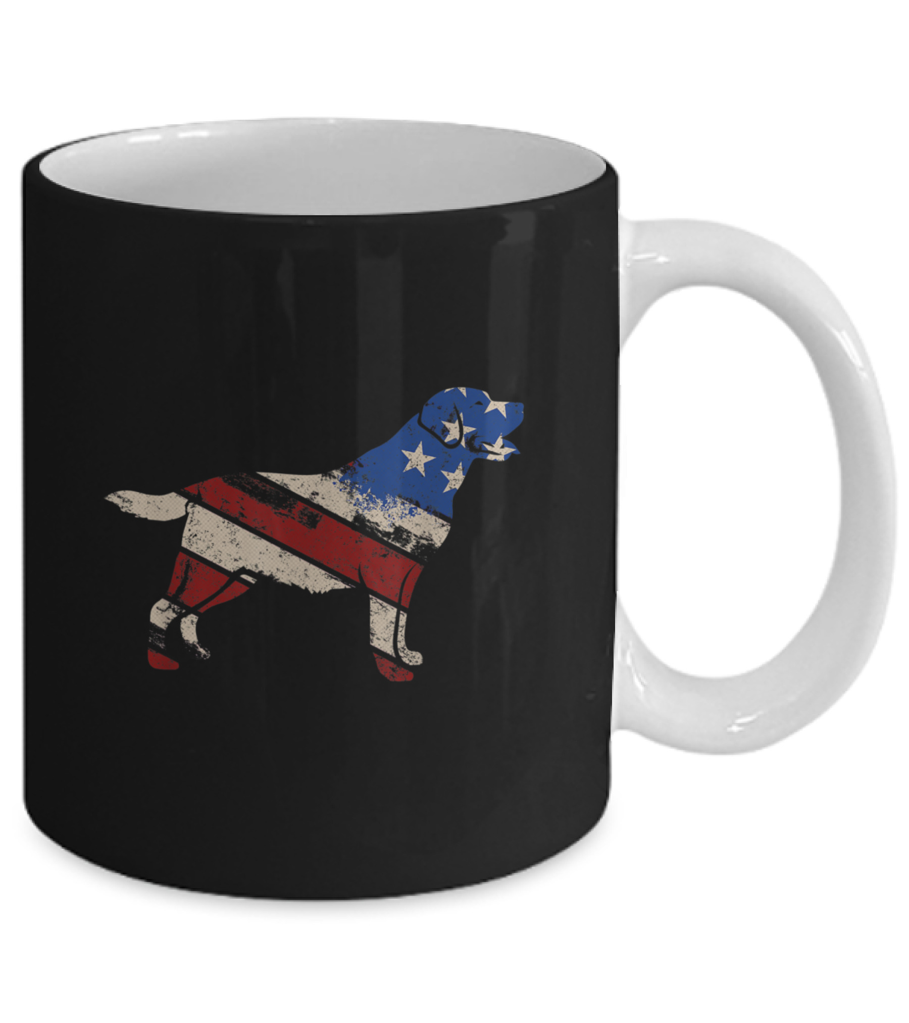 Vintage Retro USA Labrador Retriever A Mug
