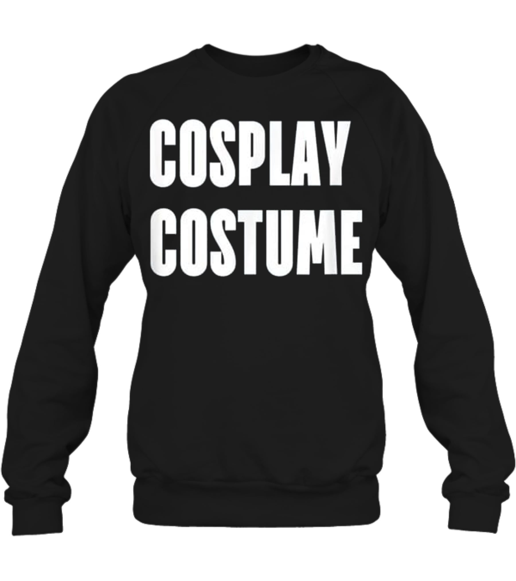 Cosplay Costume --Dress Up the Easy W Crewneck Sweatshirt Cosplay Costume --Dress Up the Easy W Crewneck Sweatshirt
