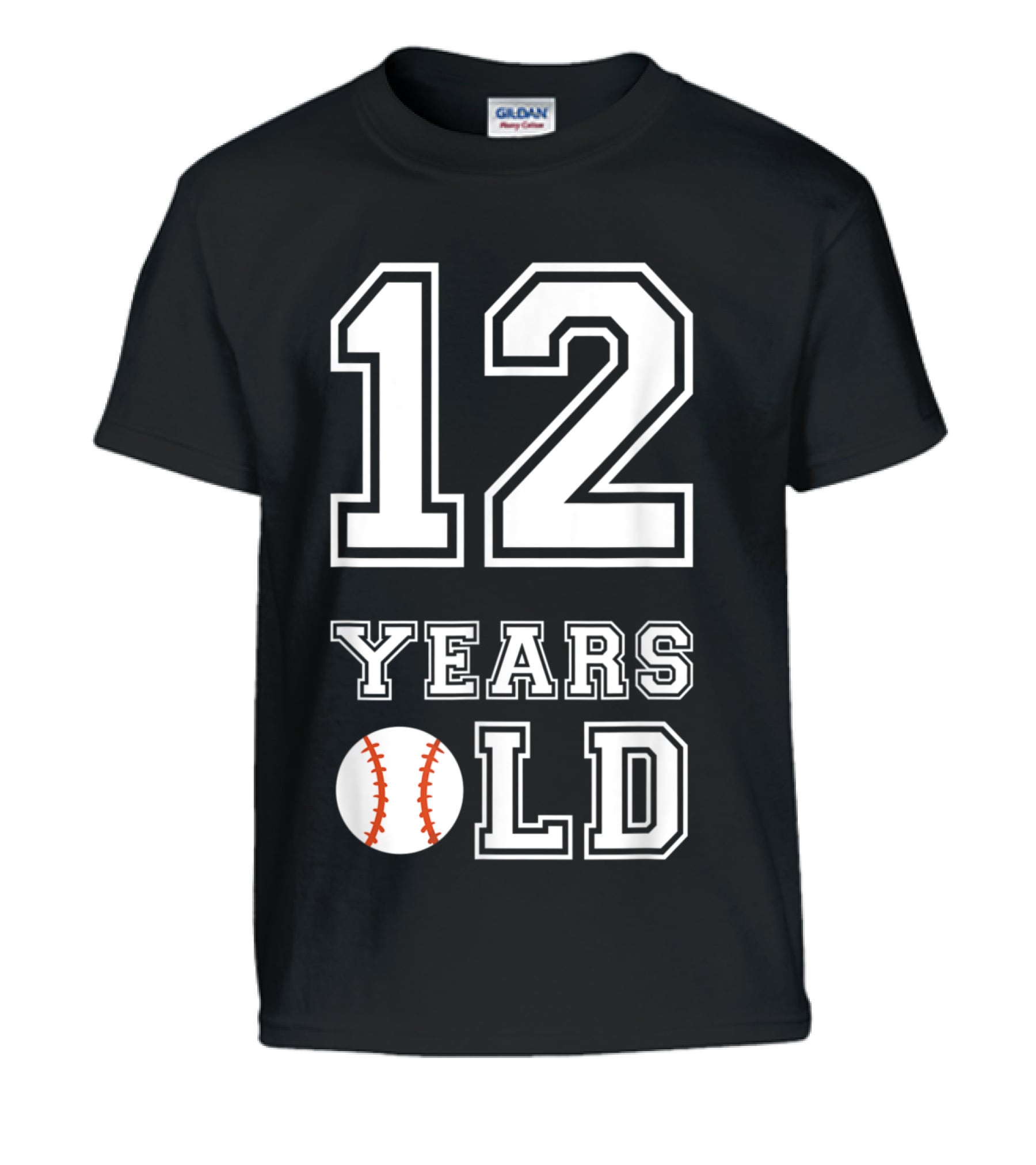 12 Years Old Baseball Birthday Boy 12 Kids T-Shirt 12 Years Old Baseball Birthday Boy 12 Kids T-Shirt