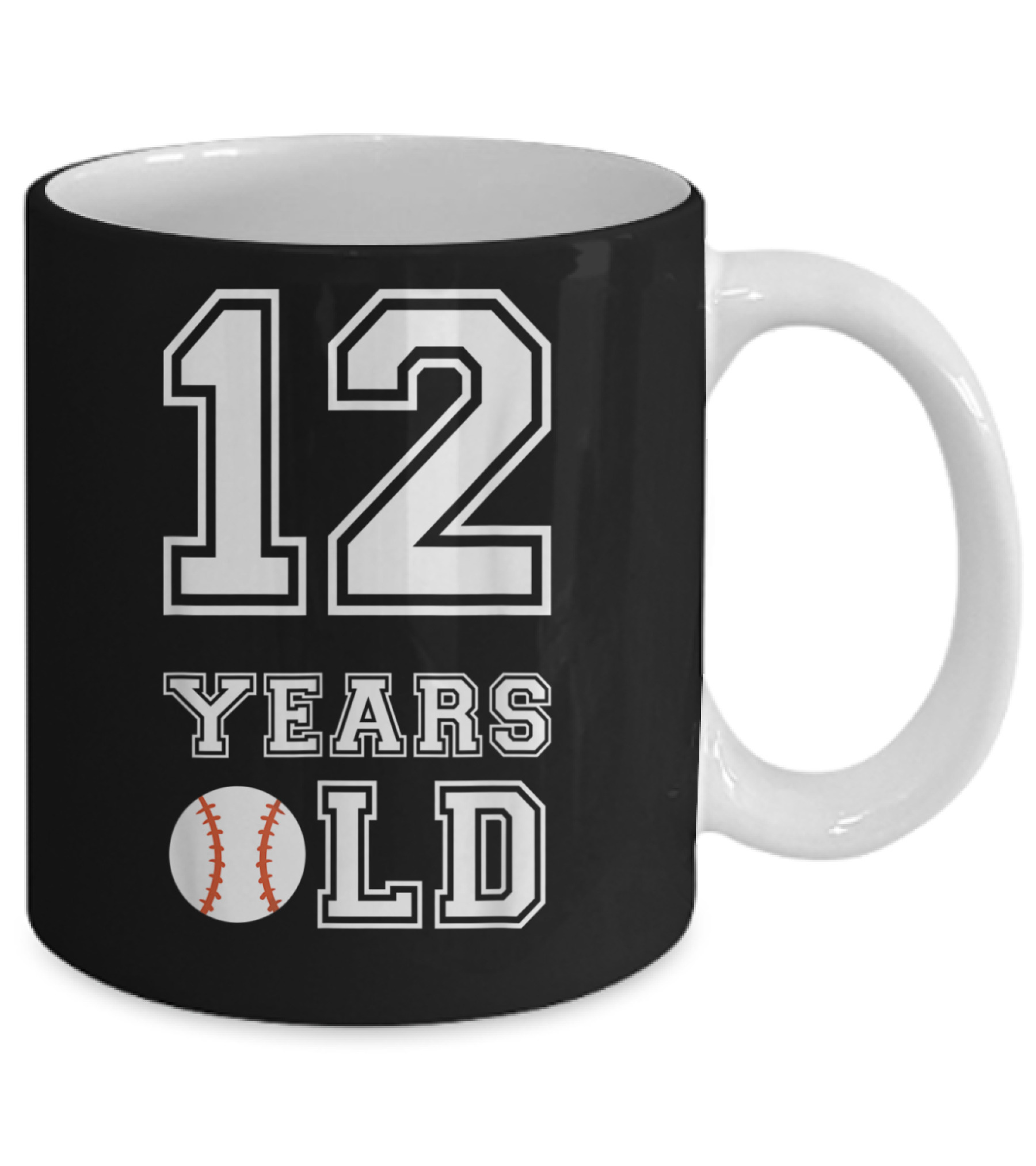 12 Years Old Baseball Birthday Boy 12 Mug