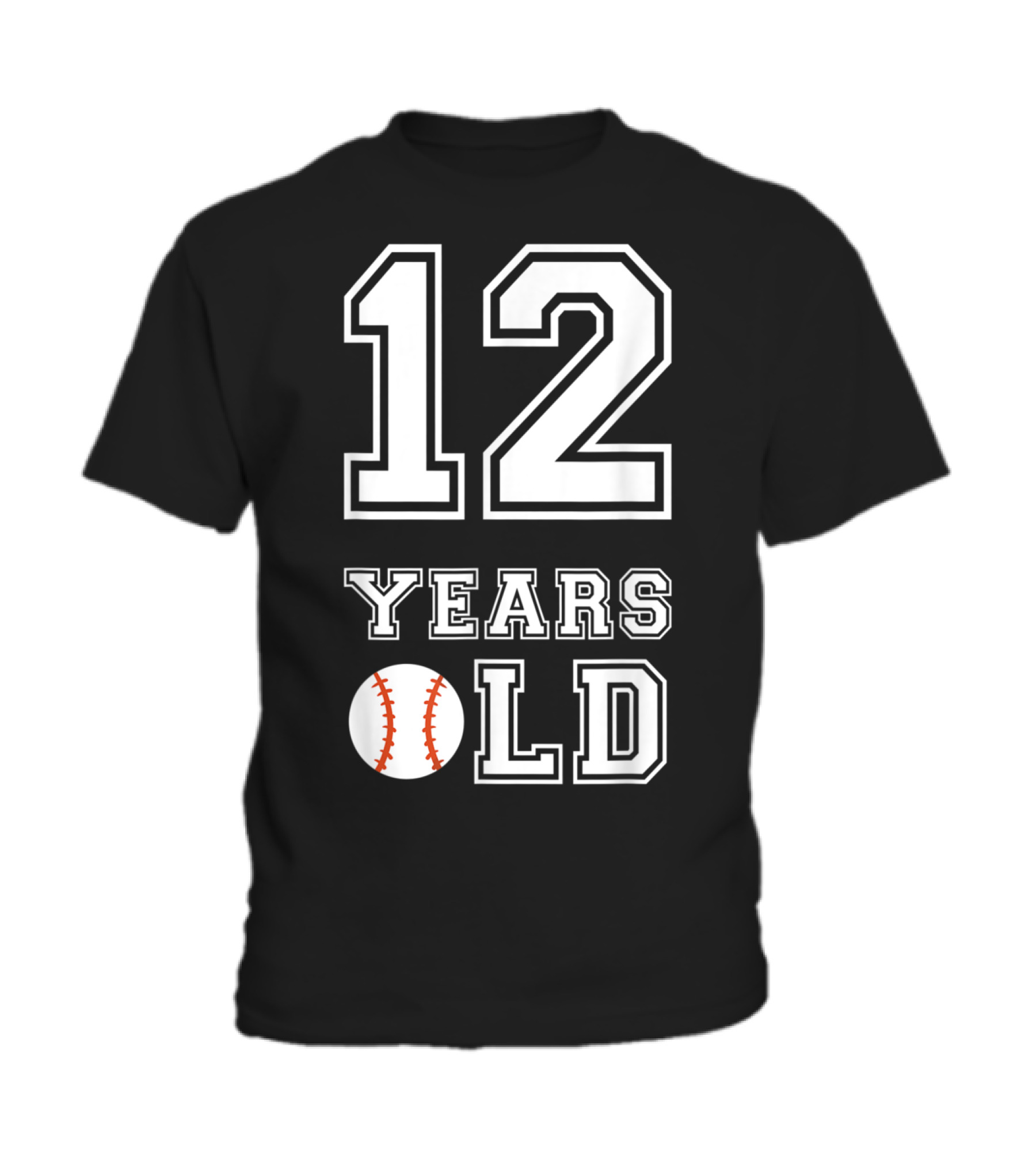 12 Years Old Baseball Birthday Boy 12 Toddler T-Shirt