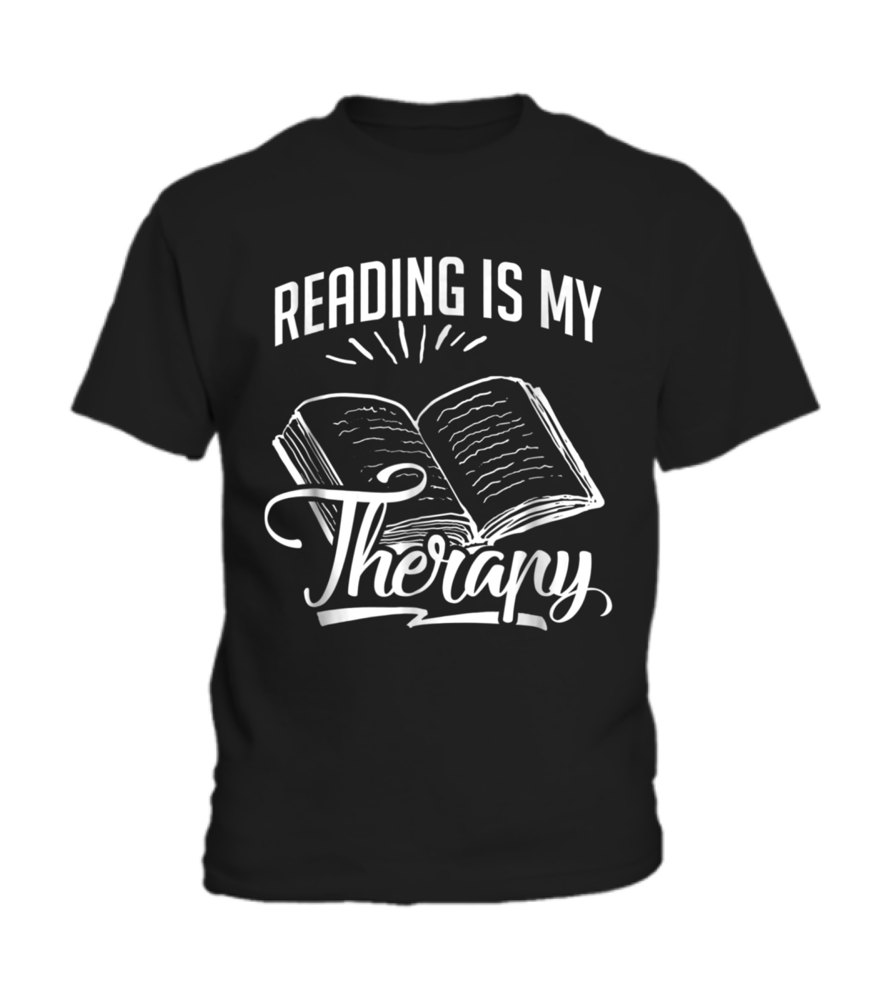 Reading Is My Therapy s Funny Book Tees Toddler T-Shirt