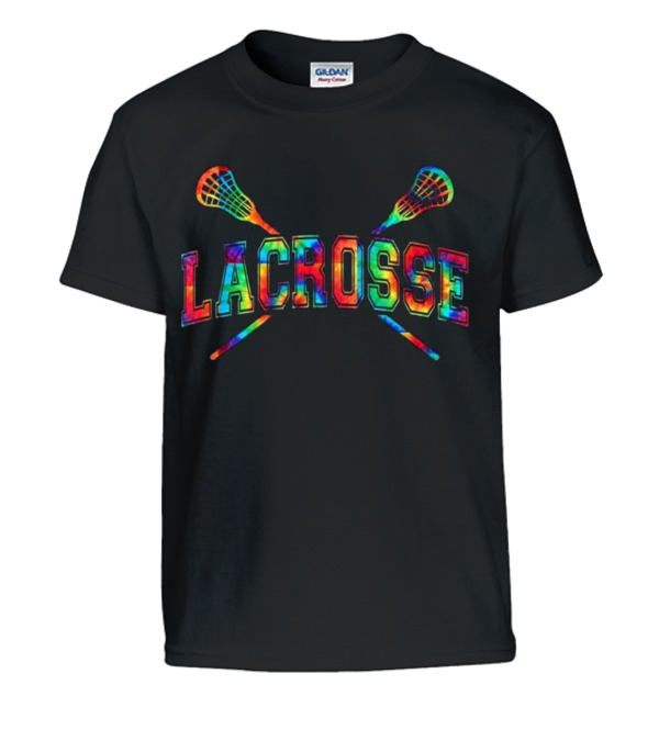 Lacrosse Tie-dye Crossed Sticks Kids T-Shirt Lacrosse Tie-dye Crossed Sticks Kids T-Shirt